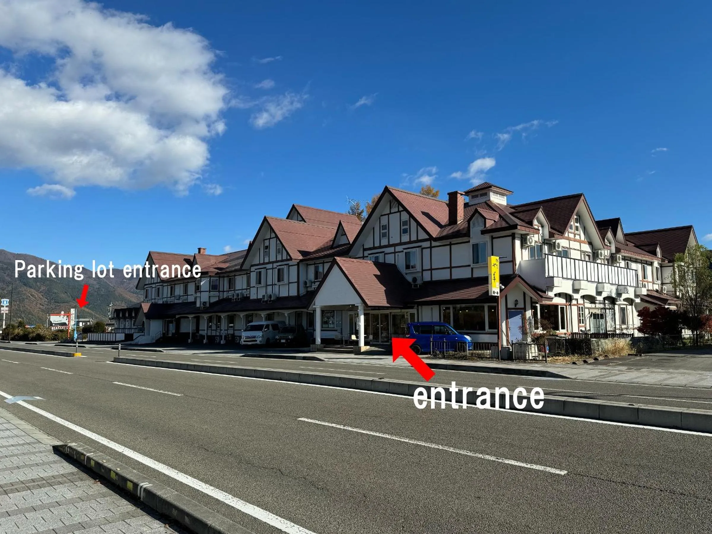 Property building in Hotel Camelot