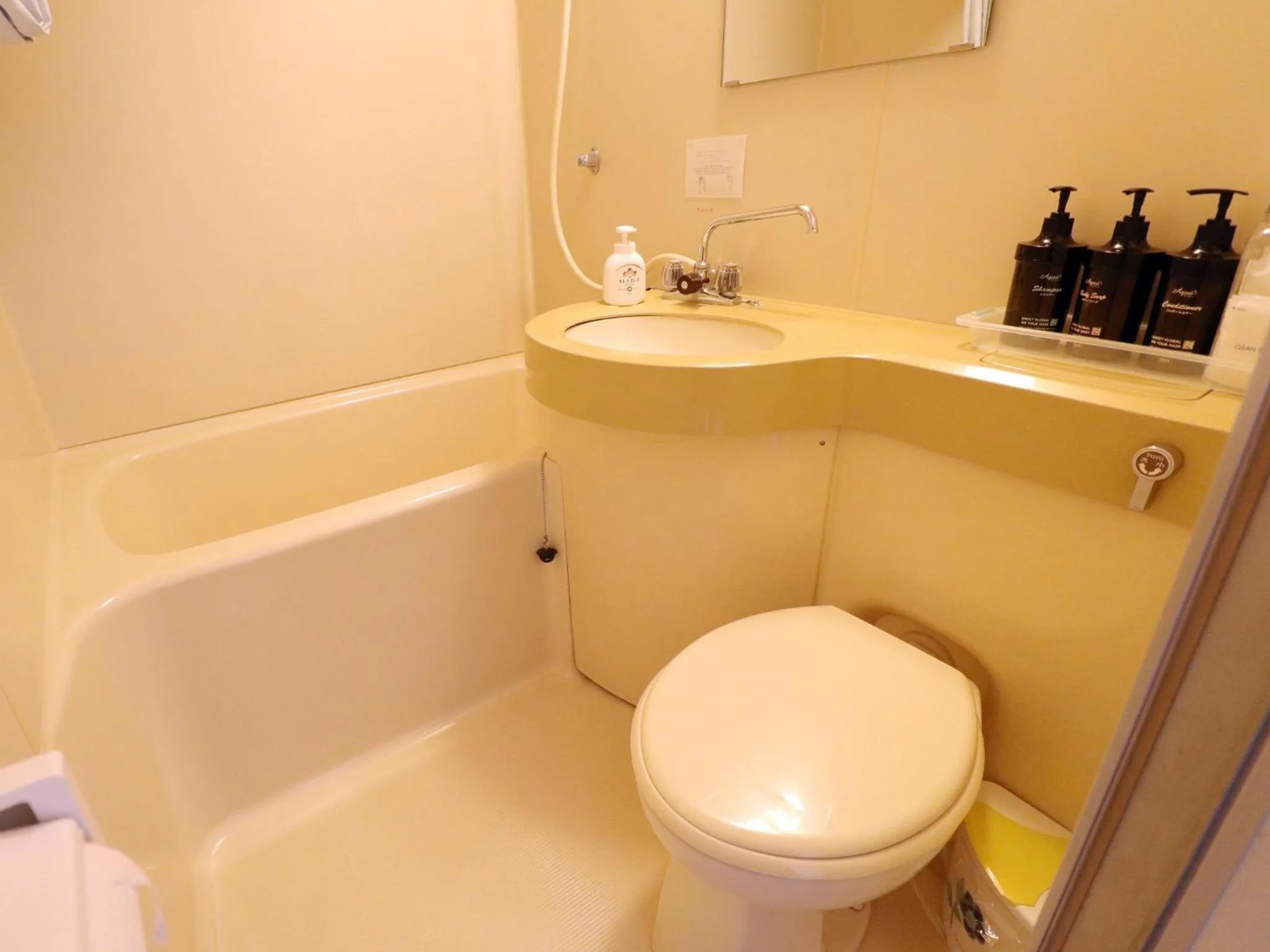 Toilet in Hotel Camelot