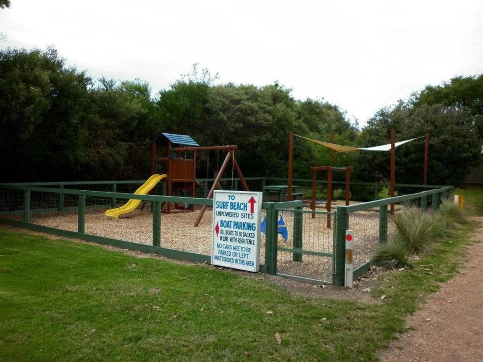 Natural landscape in The Lakes Beachfront Holiday Park