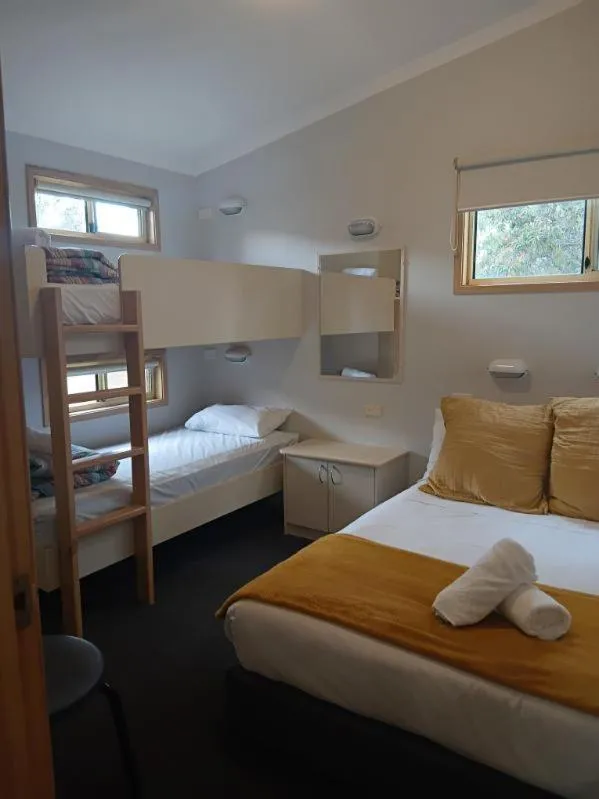 Bed in The Lakes Beachfront Holiday Park