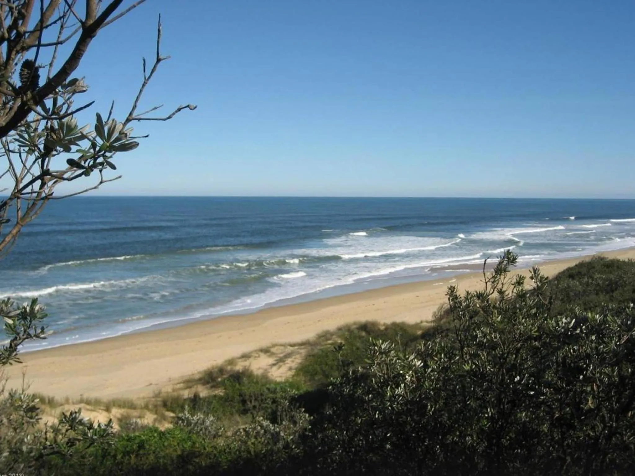 Natural landscape in The Lakes Beachfront Holiday Park