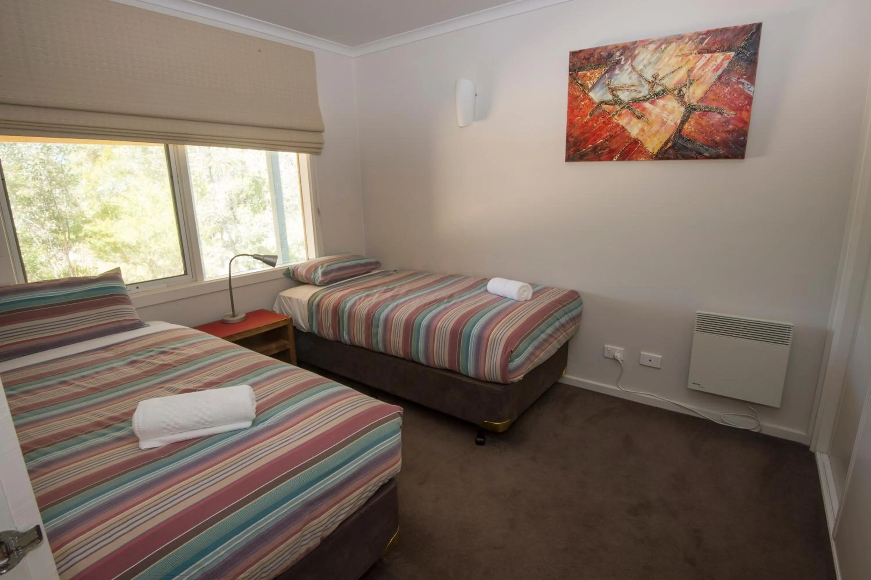 Bed in The Lakes Beachfront Holiday Park