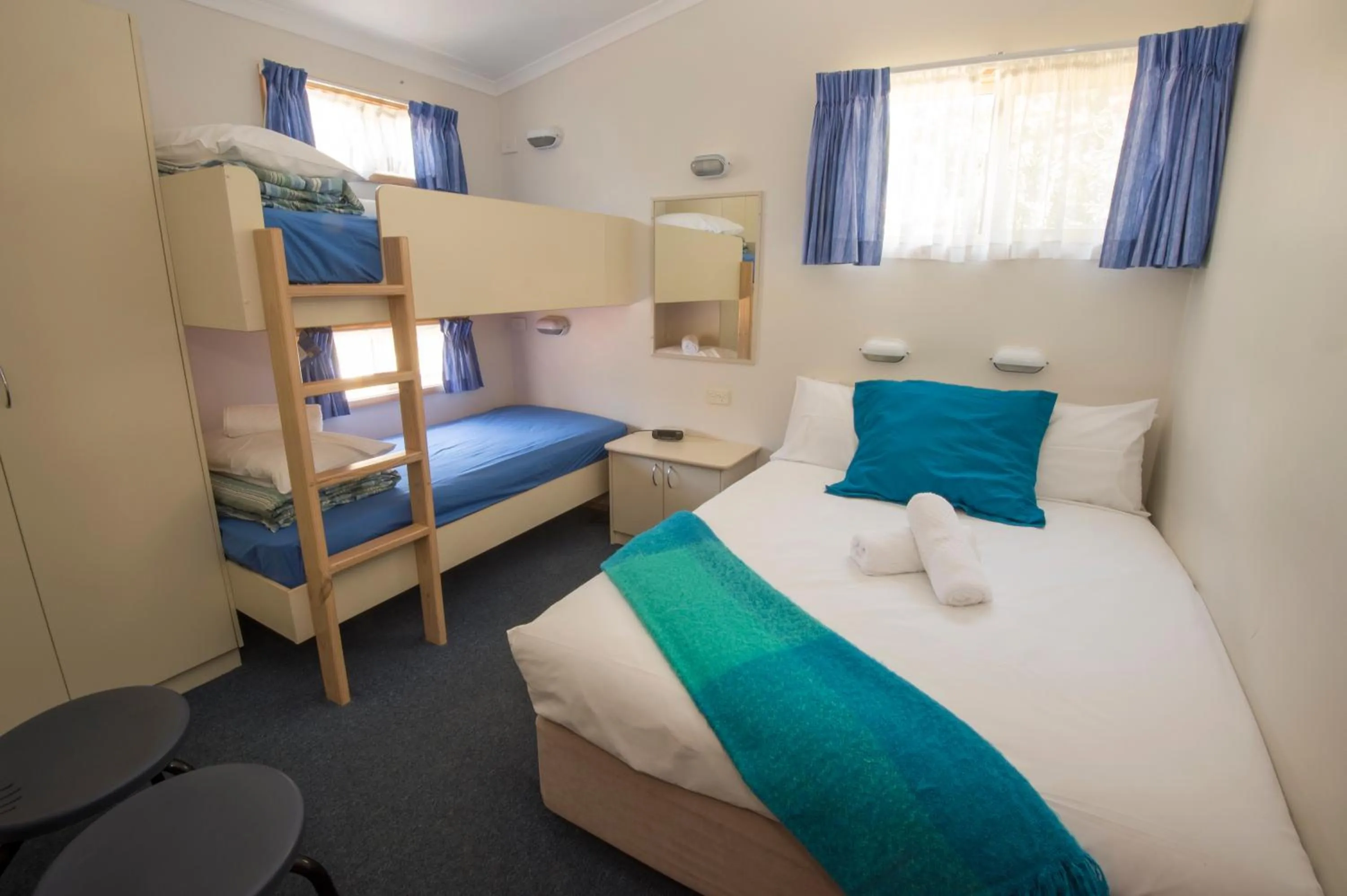 Bed in The Lakes Beachfront Holiday Park