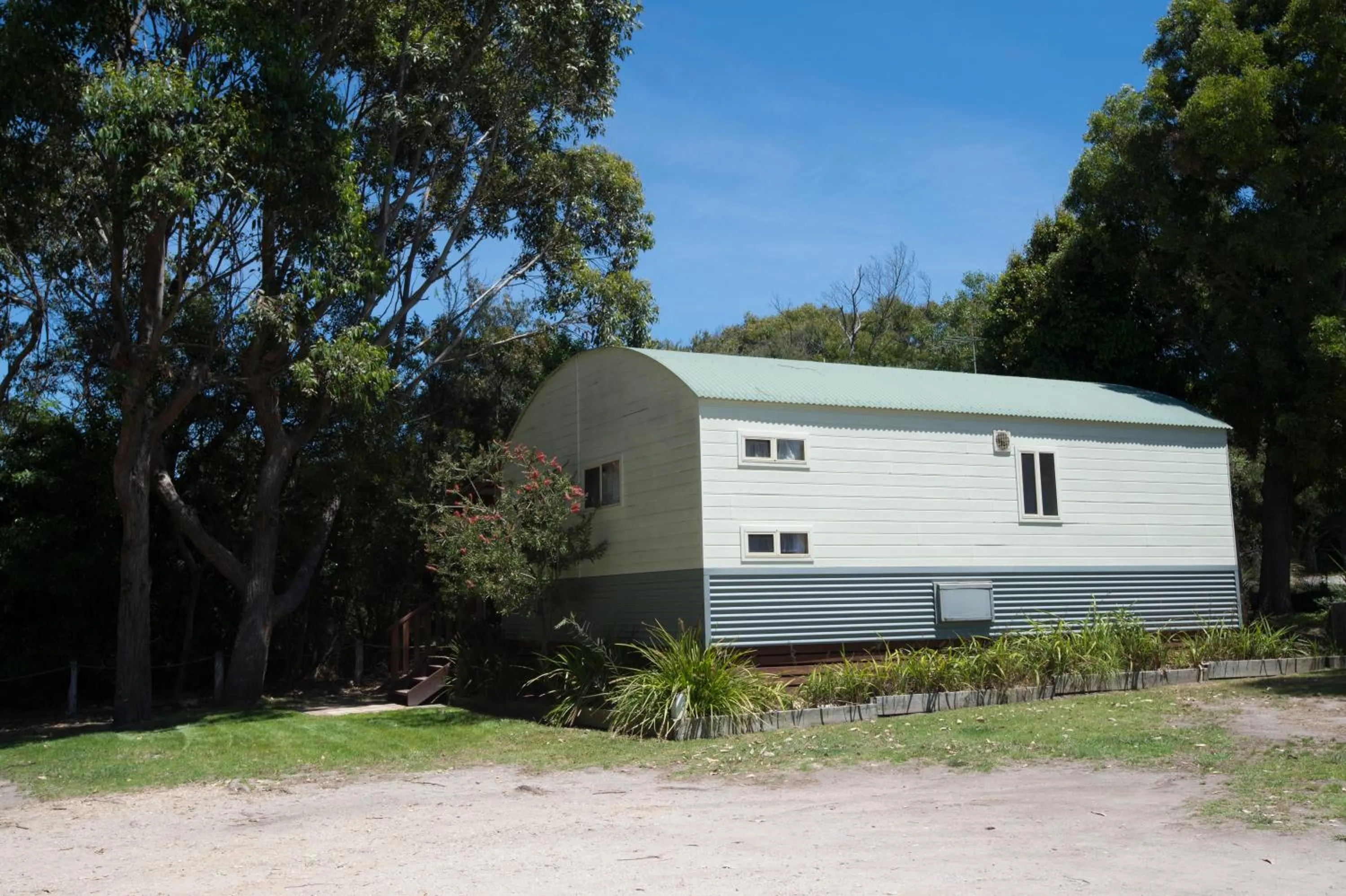 Property building in The Lakes Beachfront Holiday Park