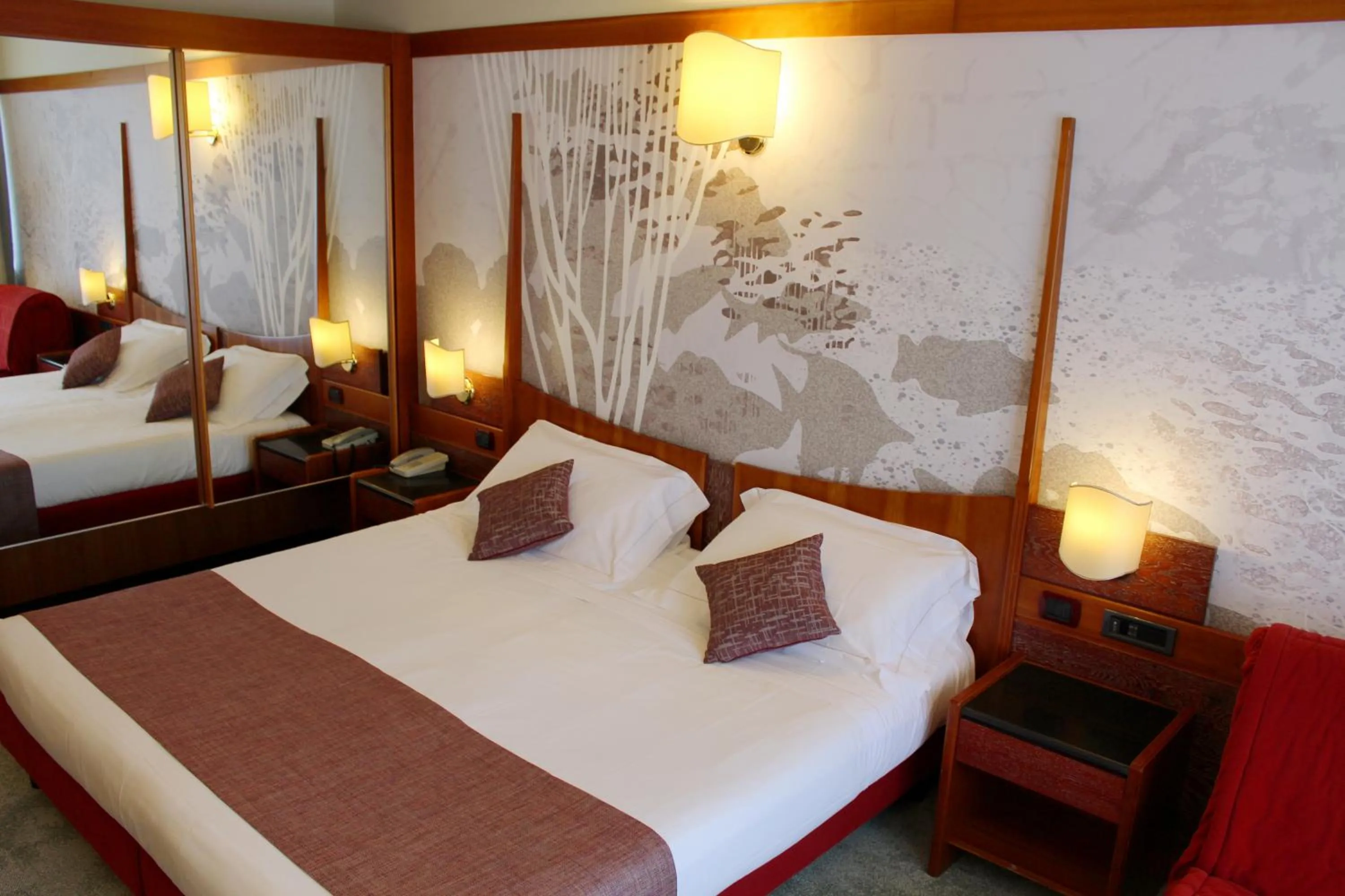 Bed in Hotel Du Lac et Bellevue