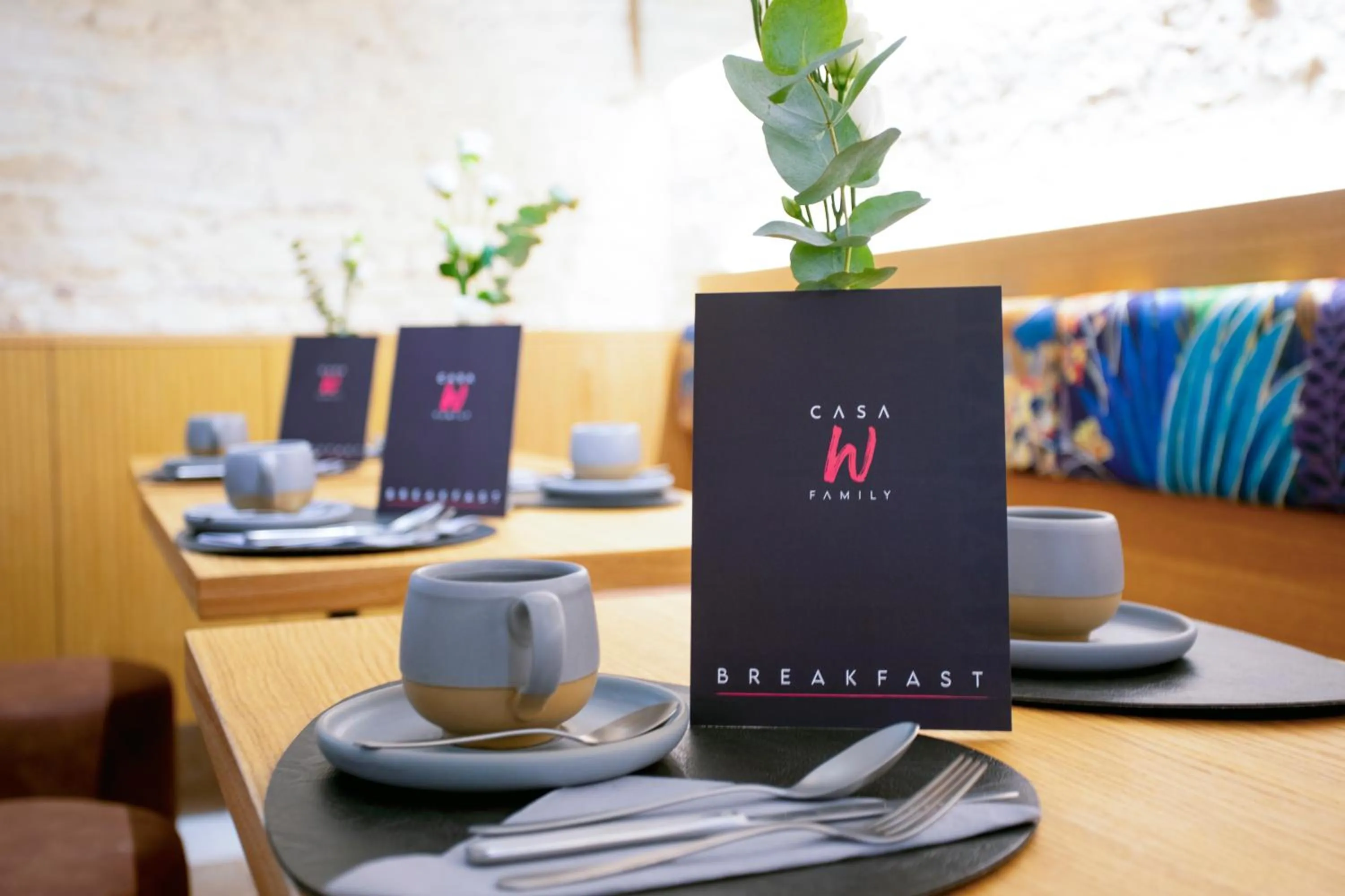 Breakfast in Hotel Casa W