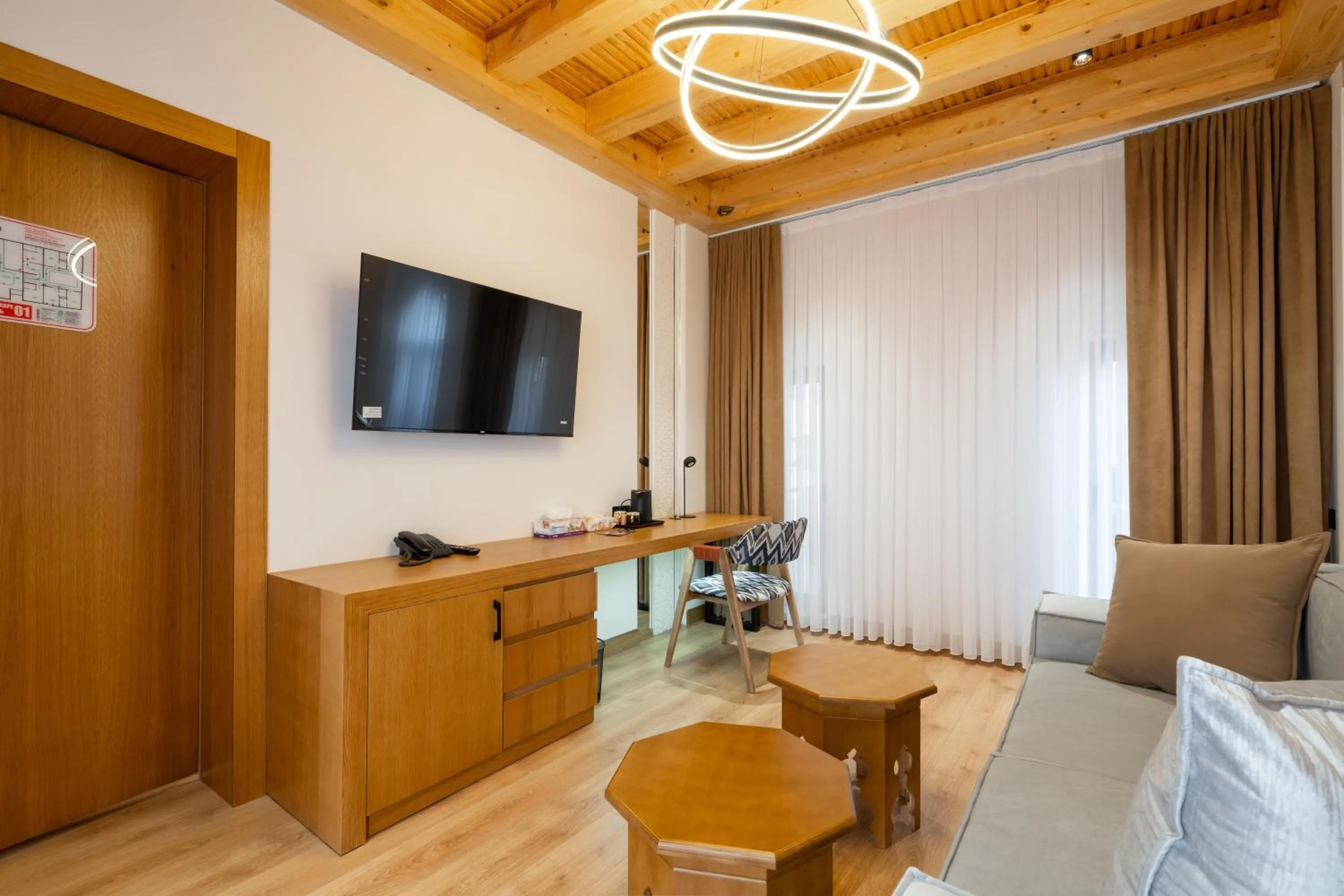 Living room in Sarhad Hotel