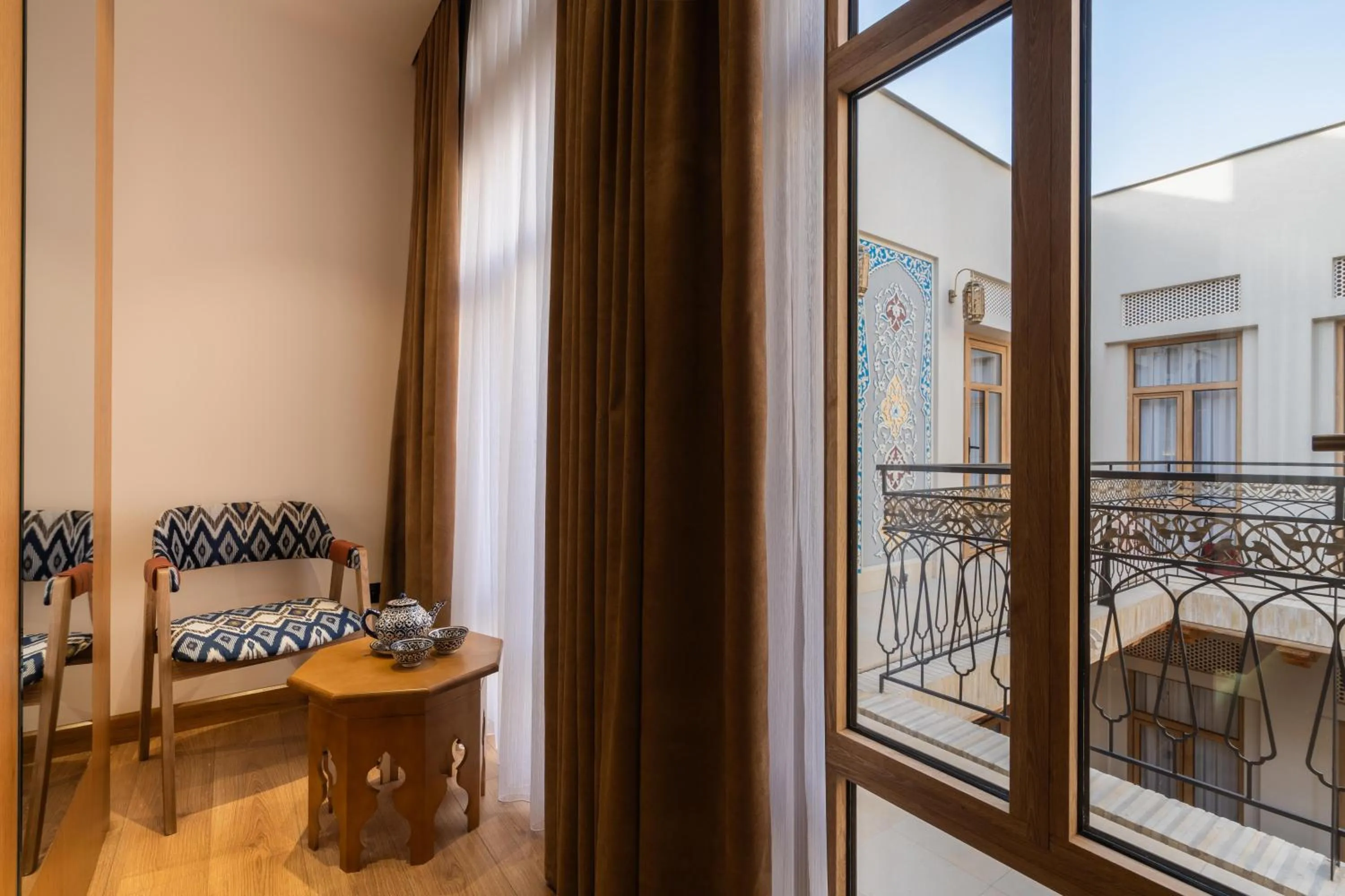 Patio in Sarhad Hotel