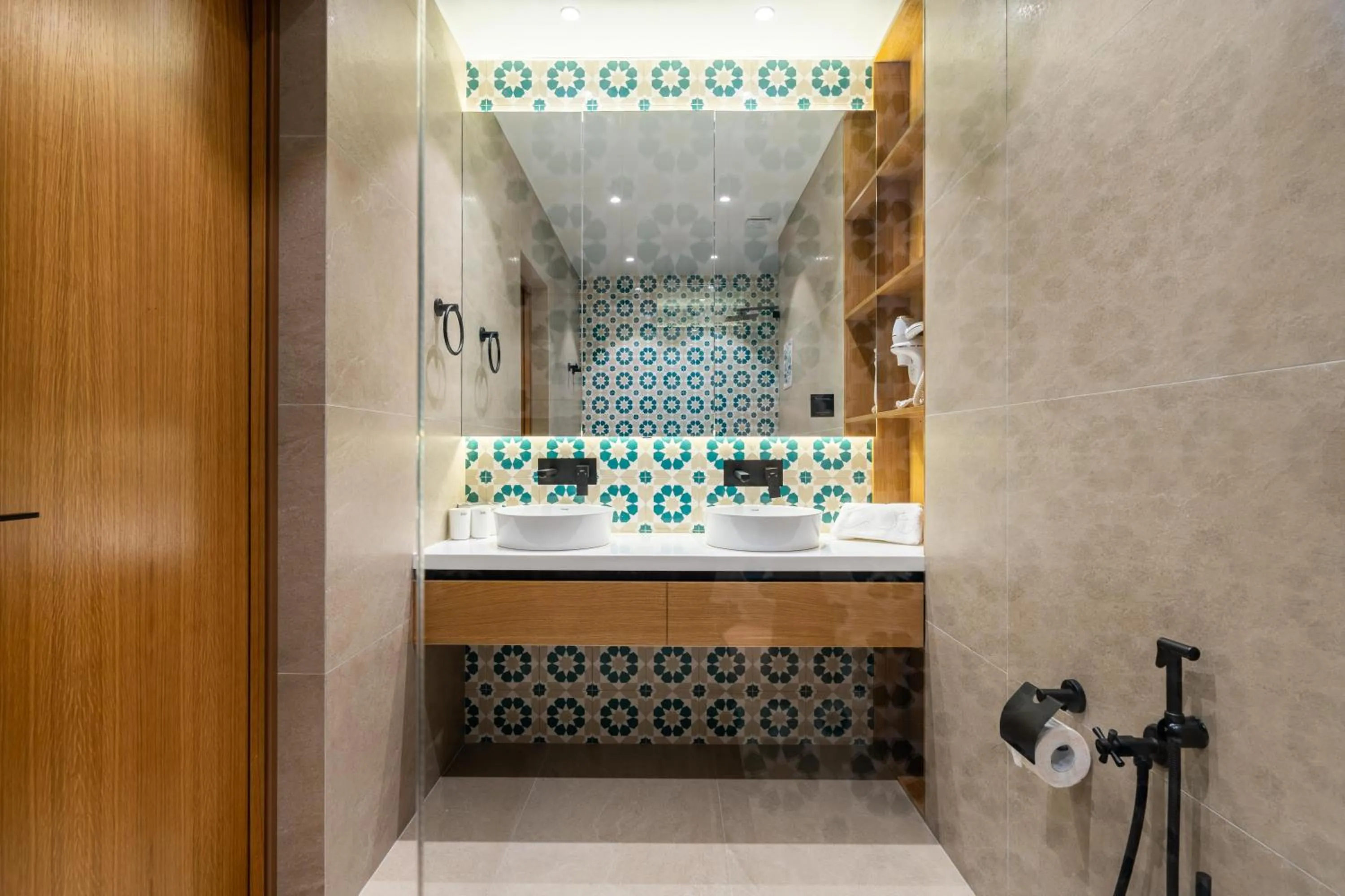 Bathroom in Sarhad Hotel