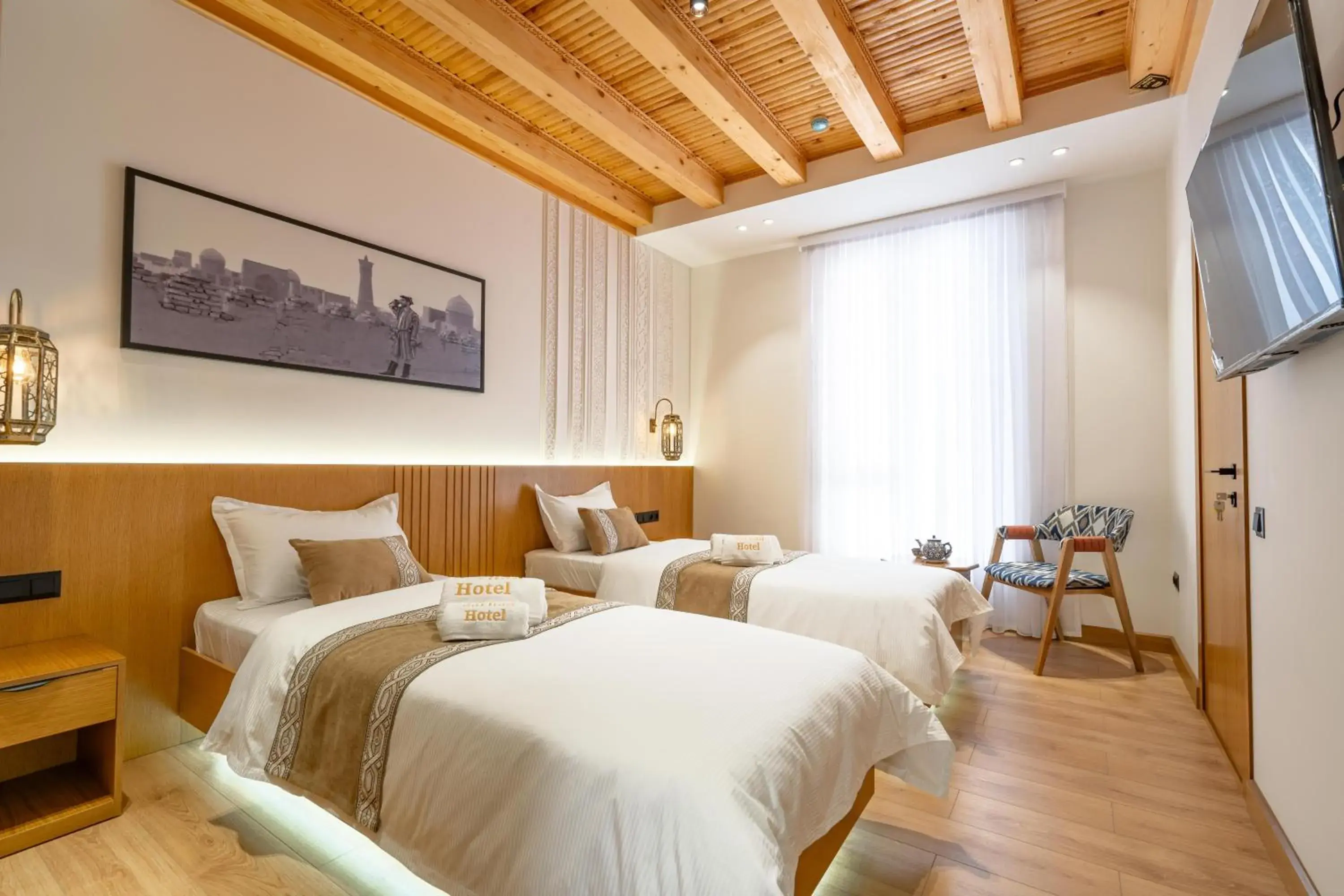 Large Twin Room in Sarhad Hotel Large Twin Room in Sarhad Hotel