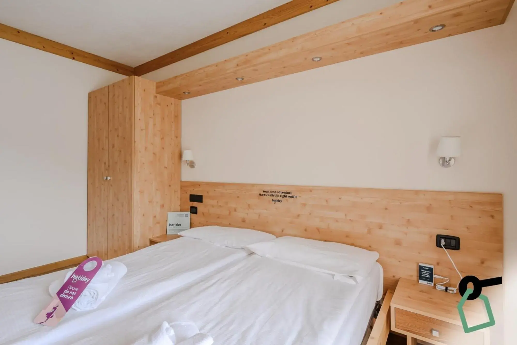 Double Room with Balcony in Hotiday Bormio Valdidentro Double Room with Balcony in Hotiday Bormio Valdidentro