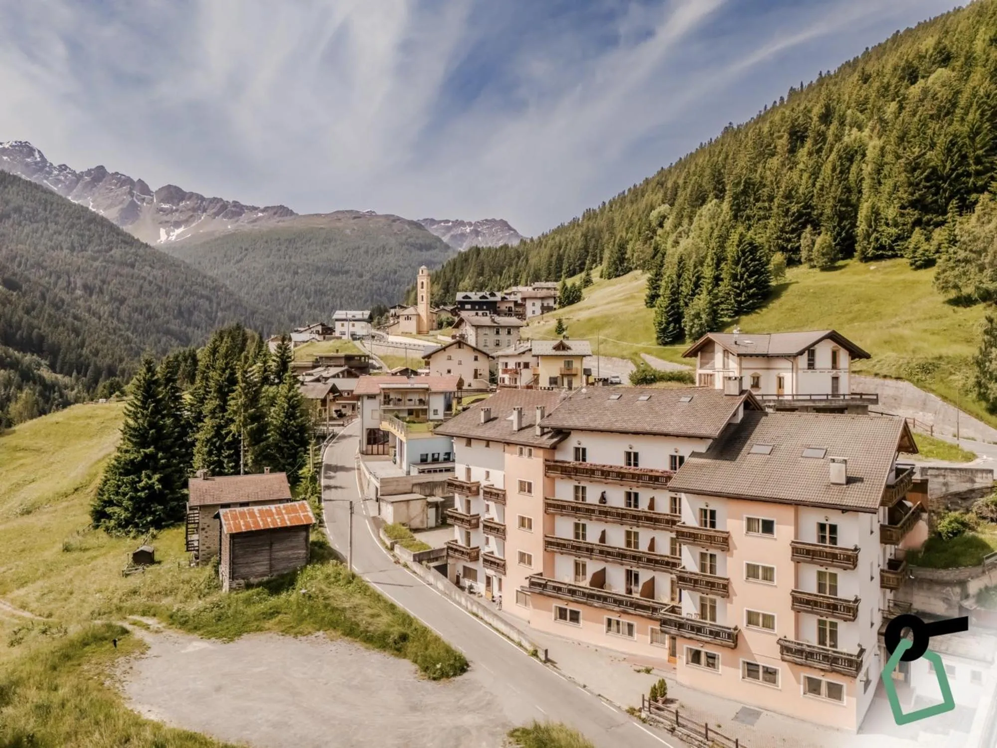 Property building in Hotiday Bormio Valdidentro