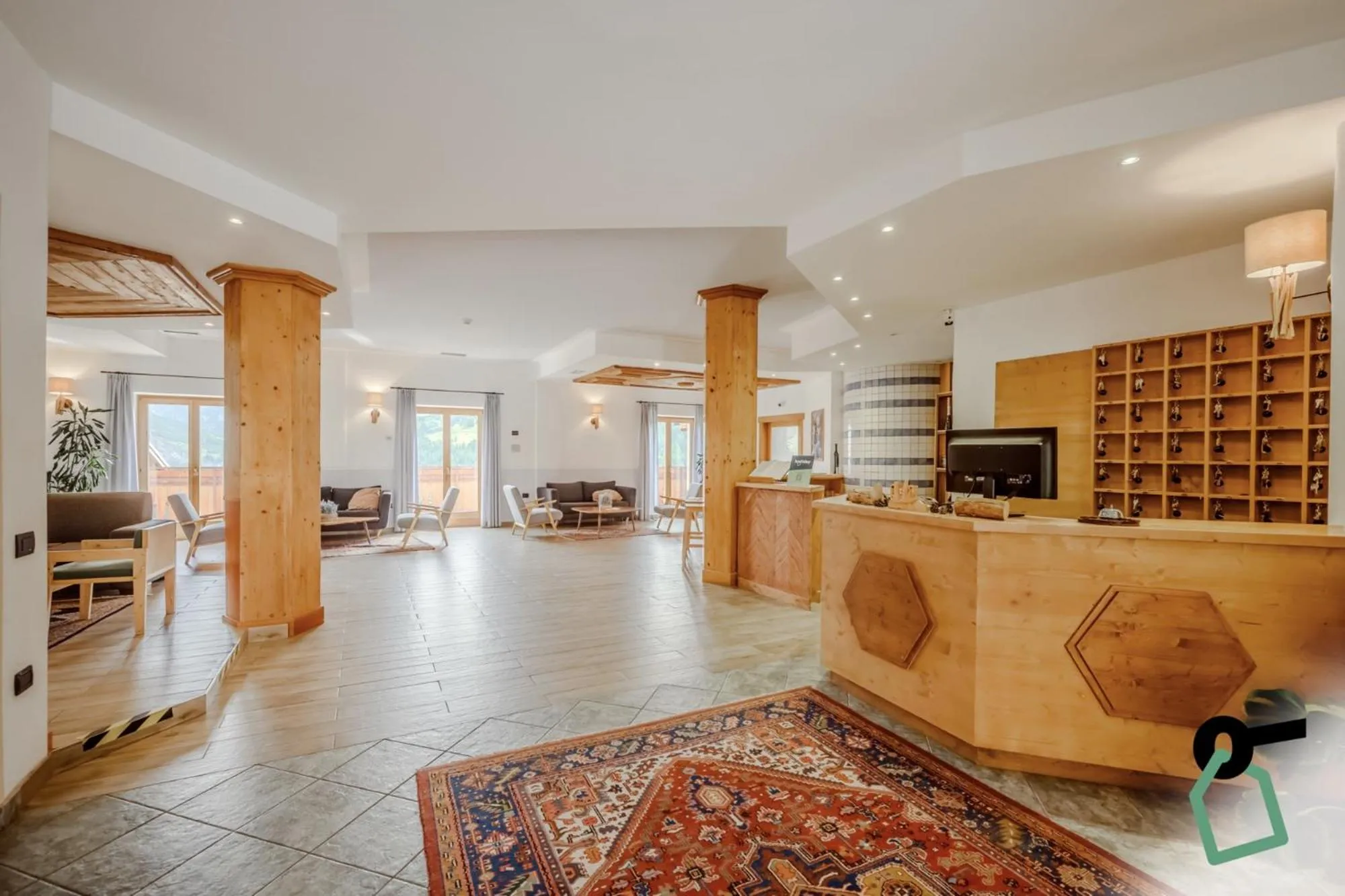 Lobby or reception in Hotiday Bormio Valdidentro