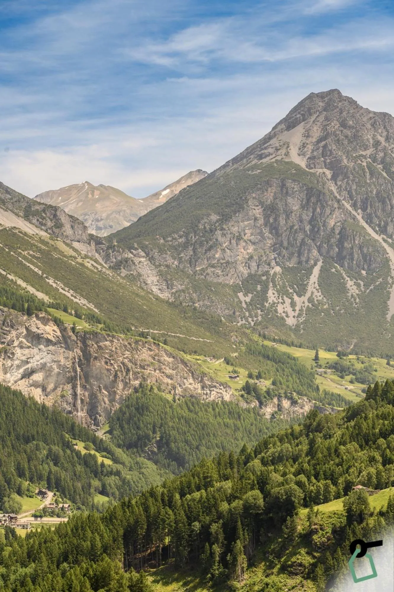 Mountain view in Hotiday Bormio Valdidentro