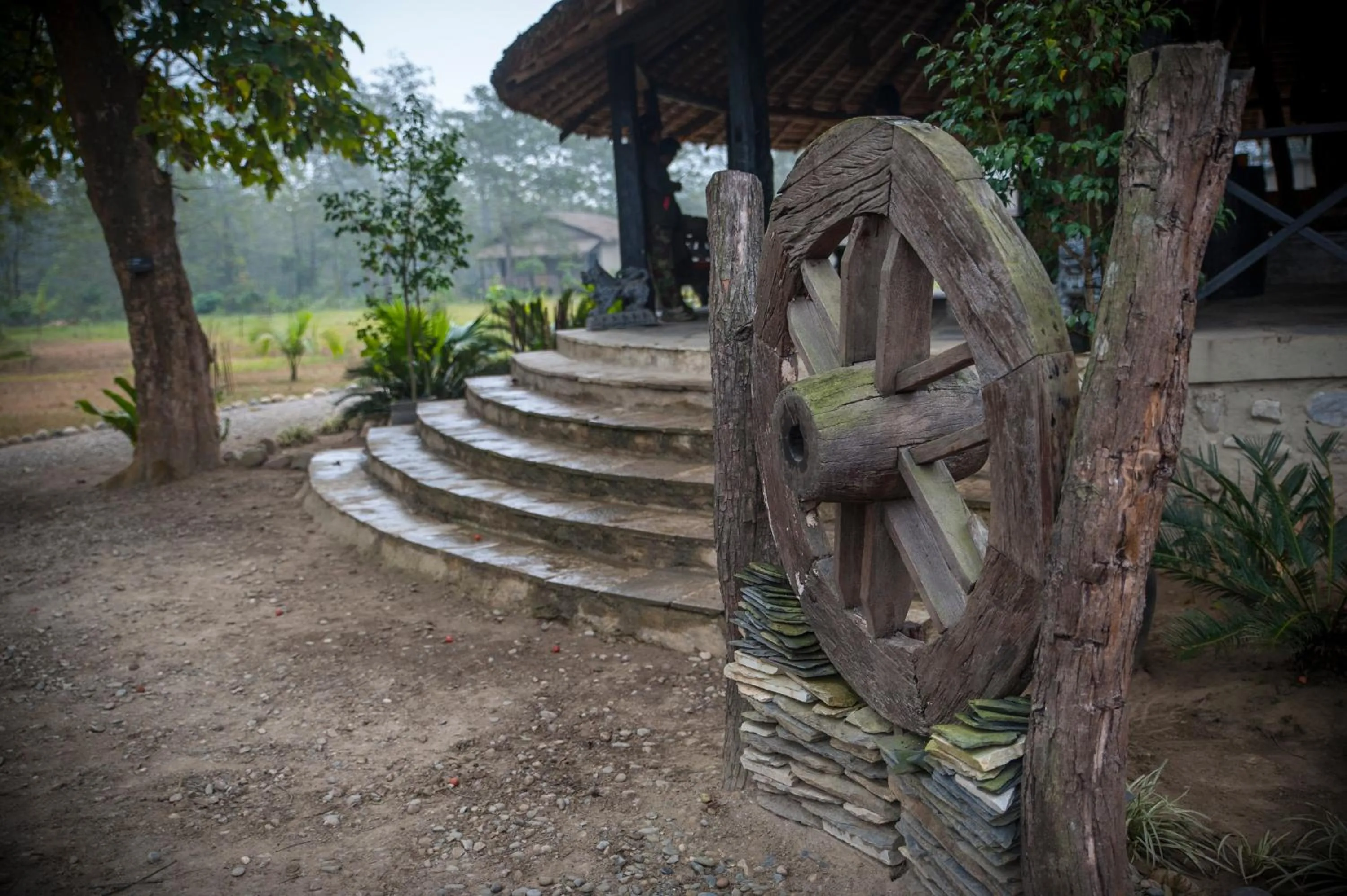 Facade/entrance in Siddhartha Wildlife Retreat
