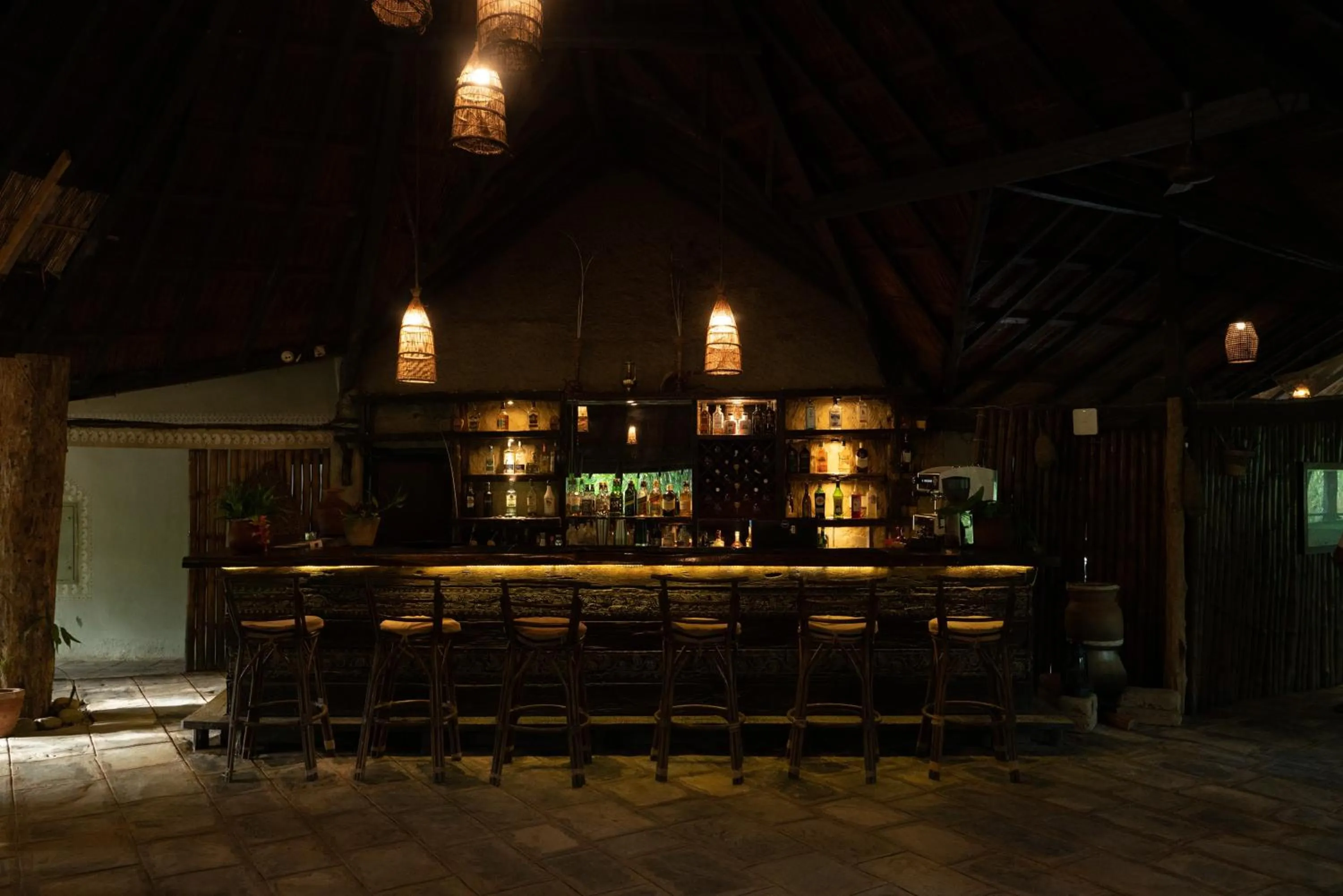 Lounge or bar in Siddhartha Wildlife Retreat