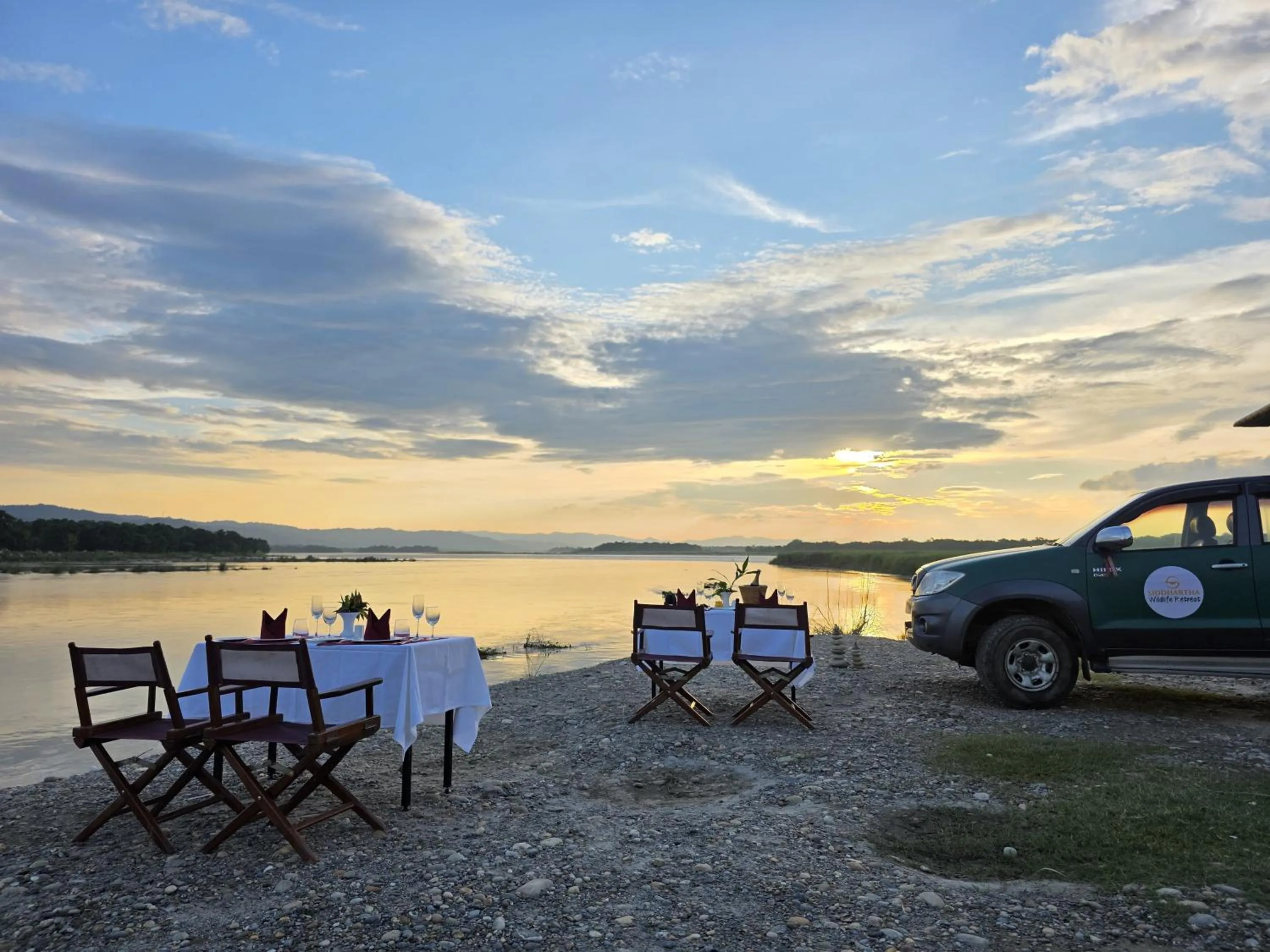Dining area in Siddhartha Wildlife Retreat