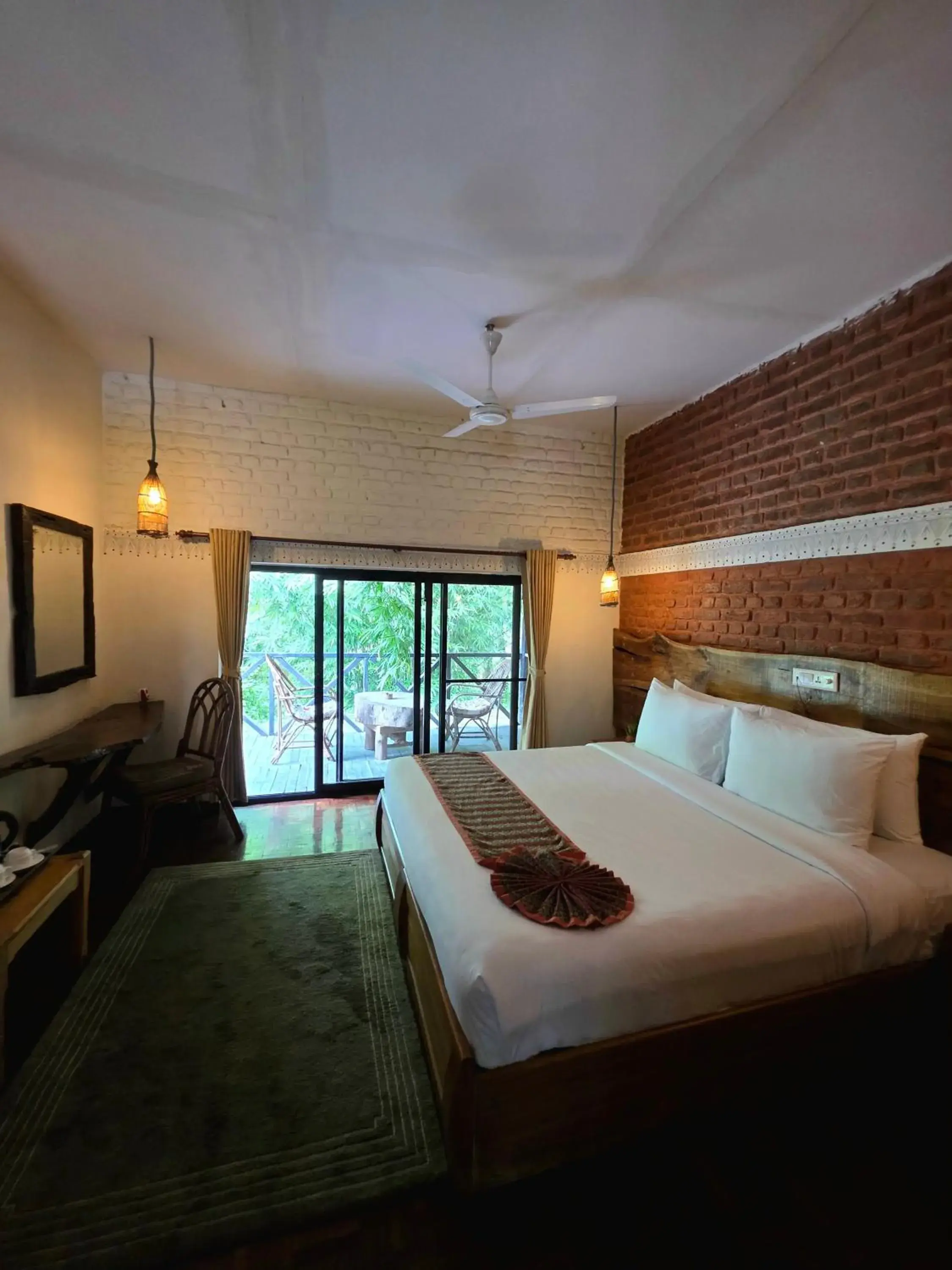 Bed in Siddhartha Wildlife Retreat Bed in Siddhartha Wildlife Retreat