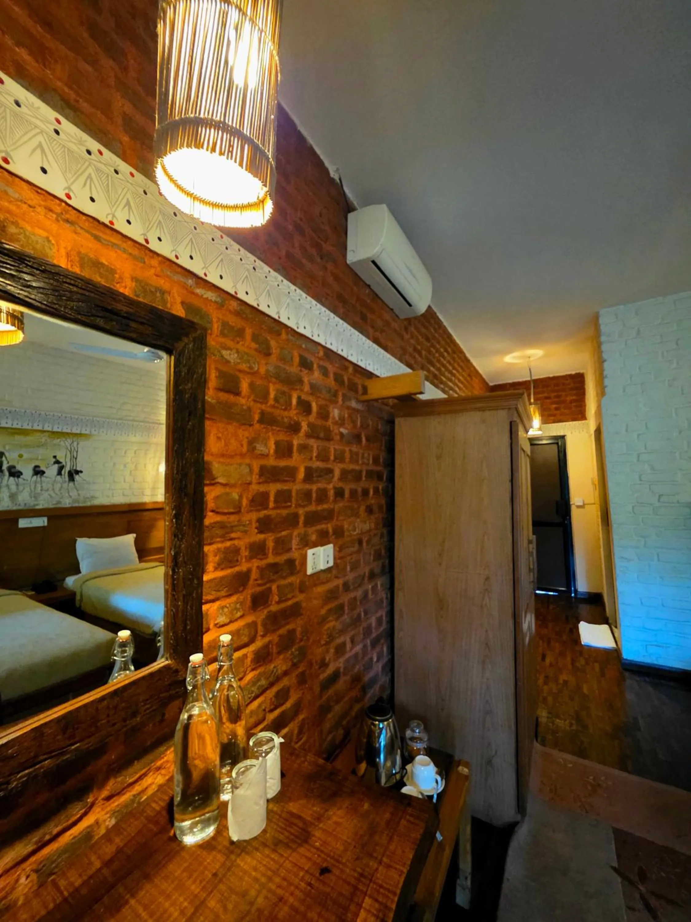 Bed in Siddhartha Wildlife Retreat