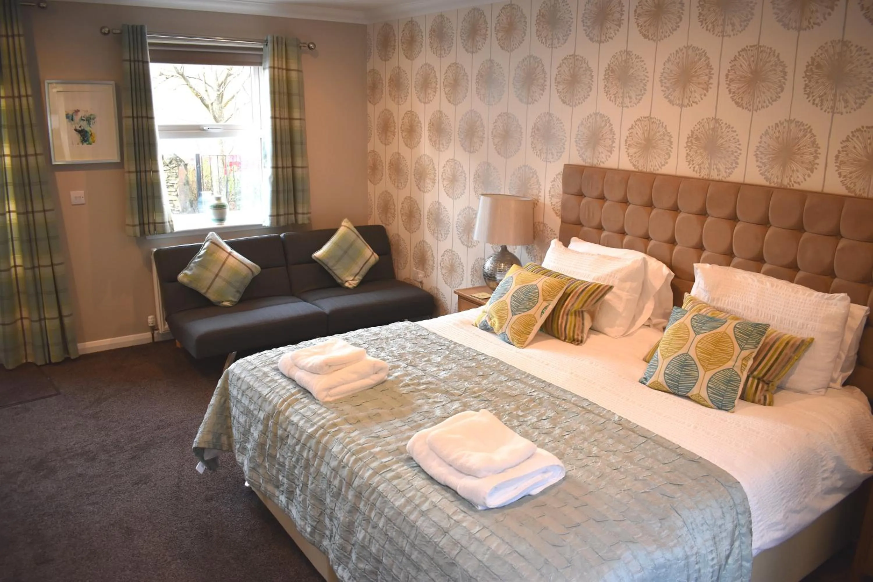 Patio, Bed in The Anchor Inn