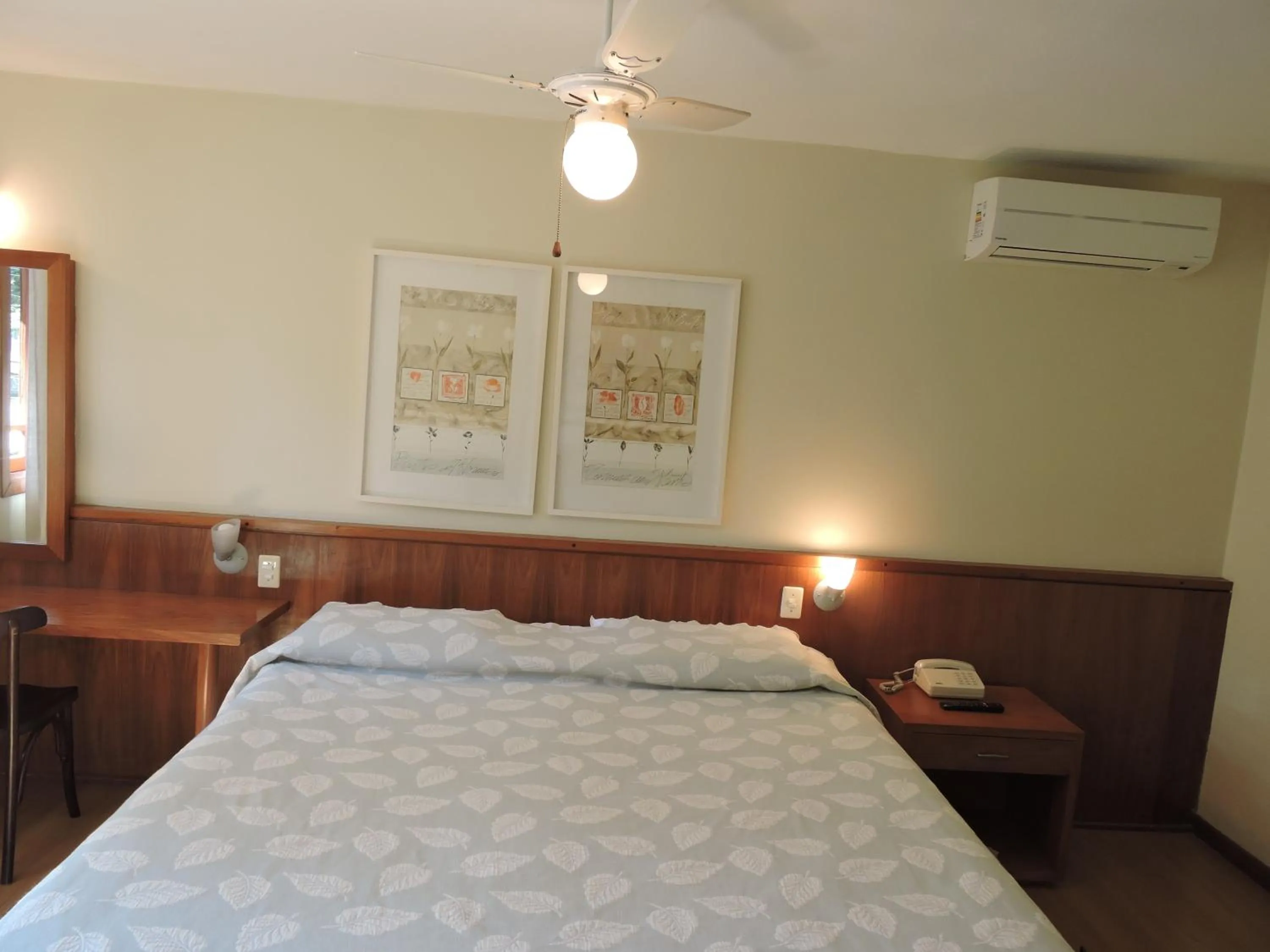 Bed in Estalagem Vila Suzana - Quadra de Beach Tennis Indoor