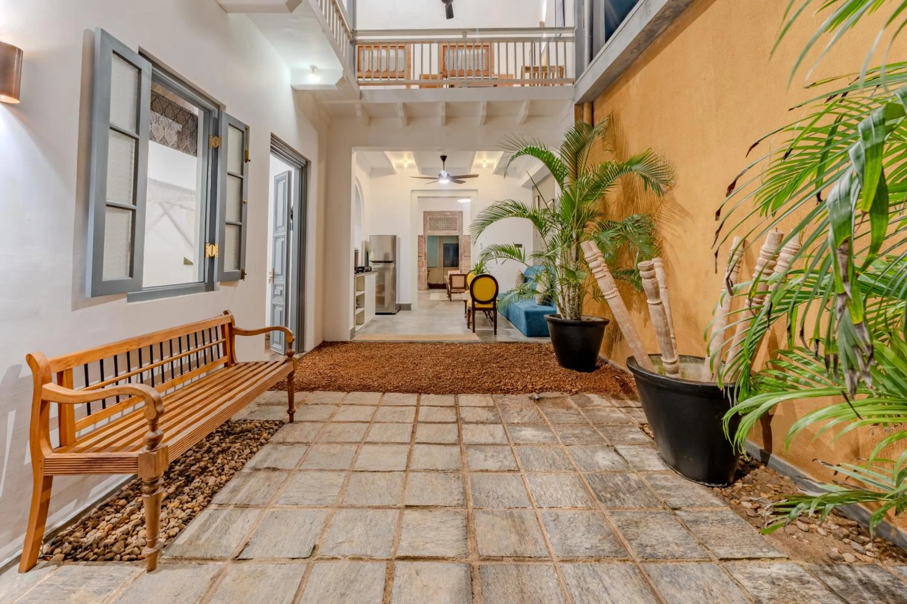 Patio in Small House Boutique Guest House