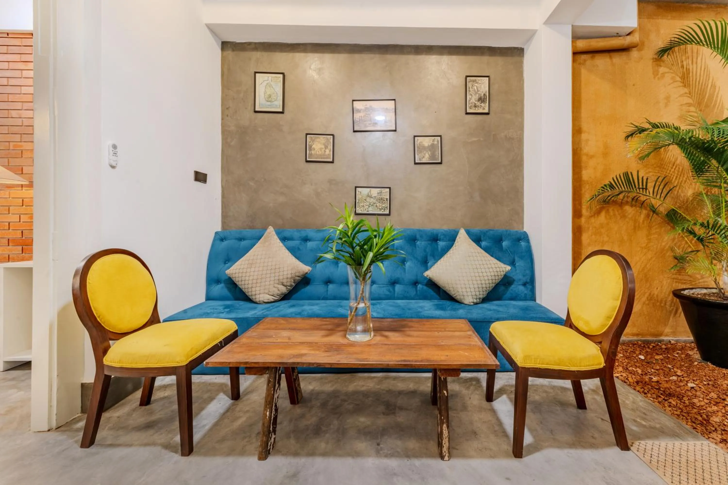 Seating area in Small House Boutique Guest House