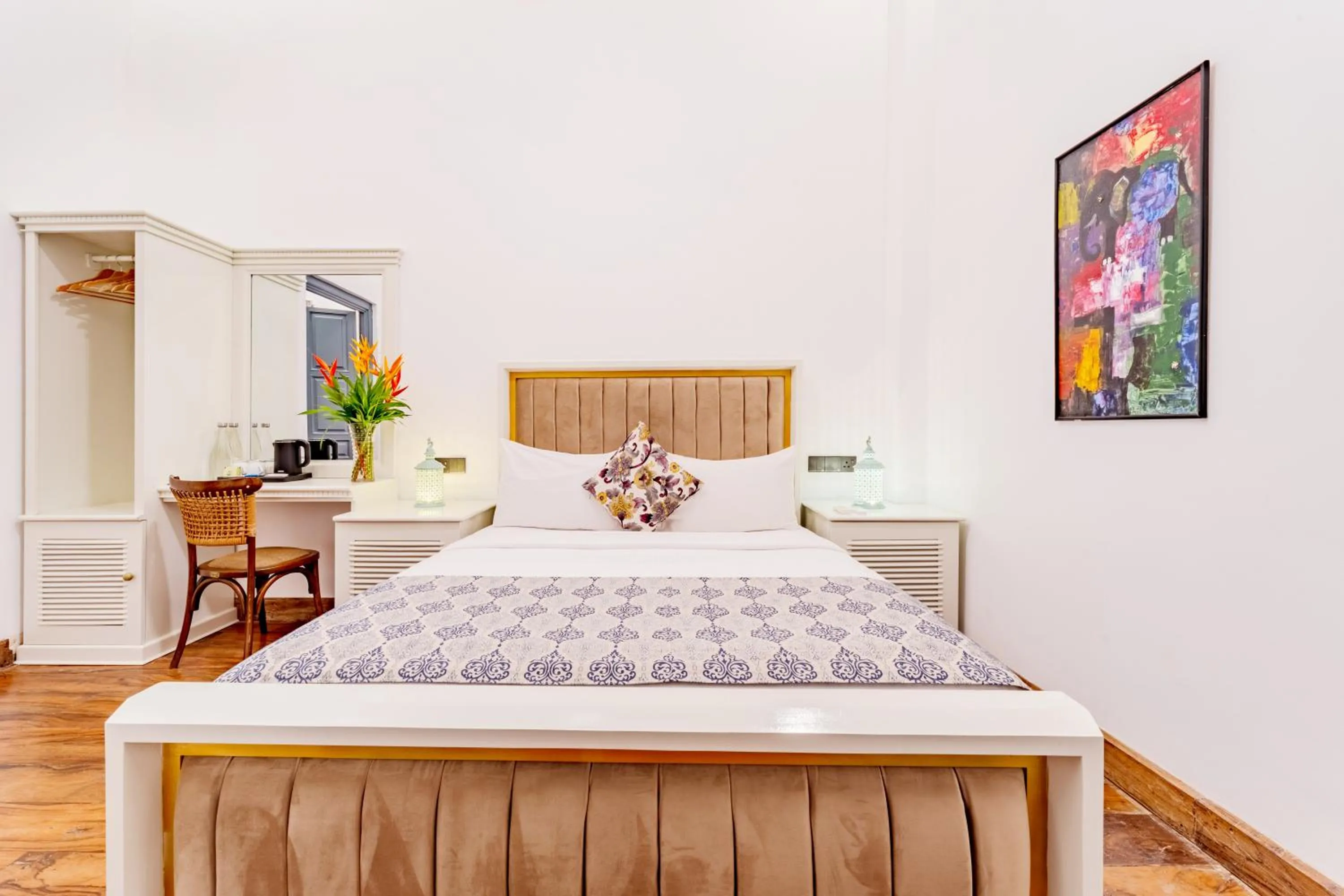 Bed in Small House Boutique Guest House