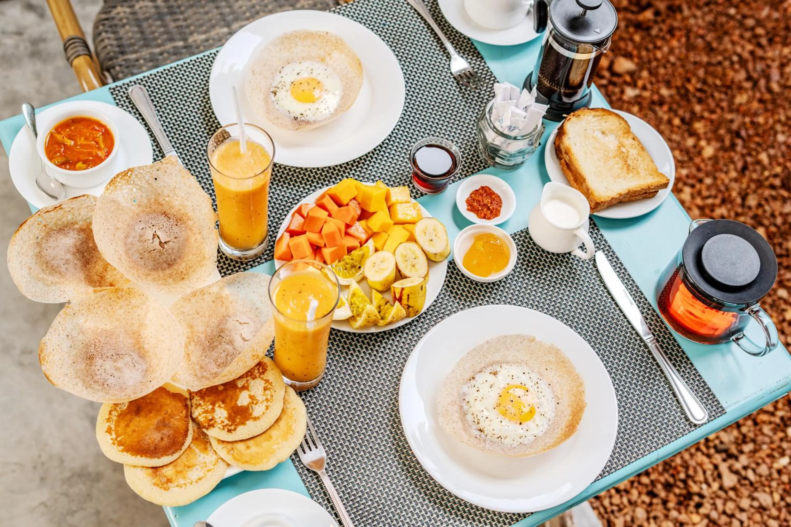 Breakfast in Small House Boutique Guest House