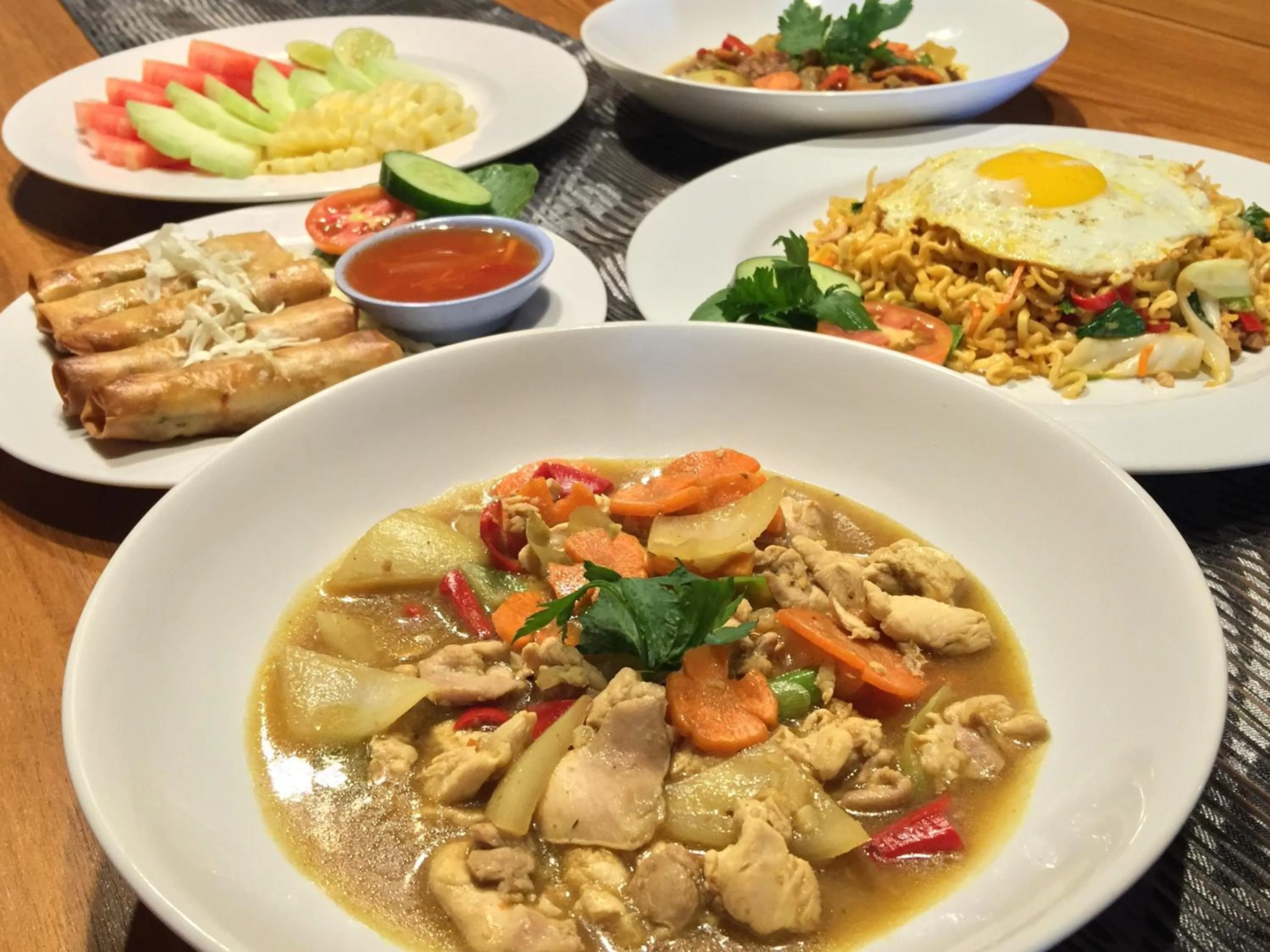 Food close-up in Ti Amo Bali