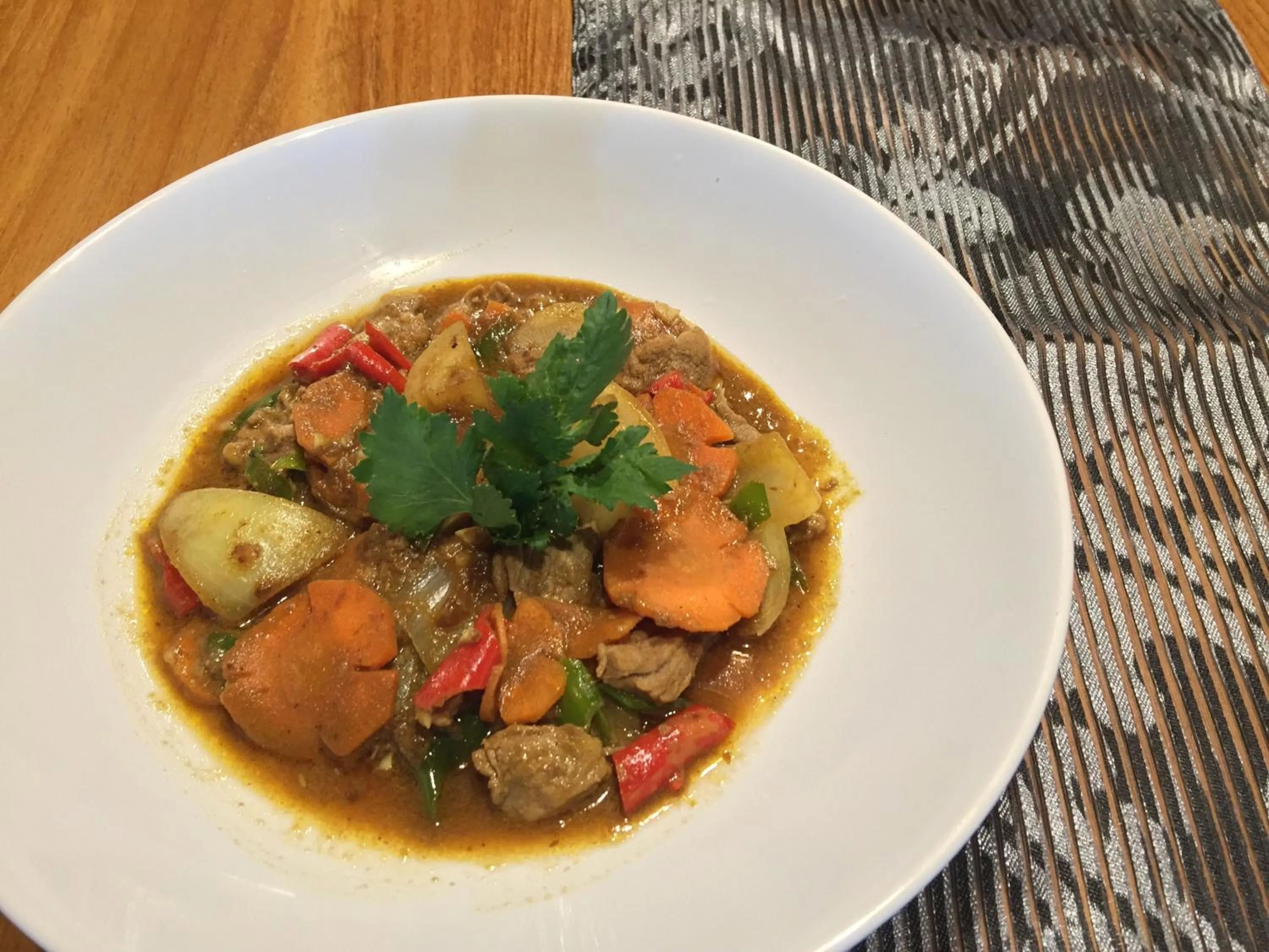 Food close-up in Ti Amo Bali