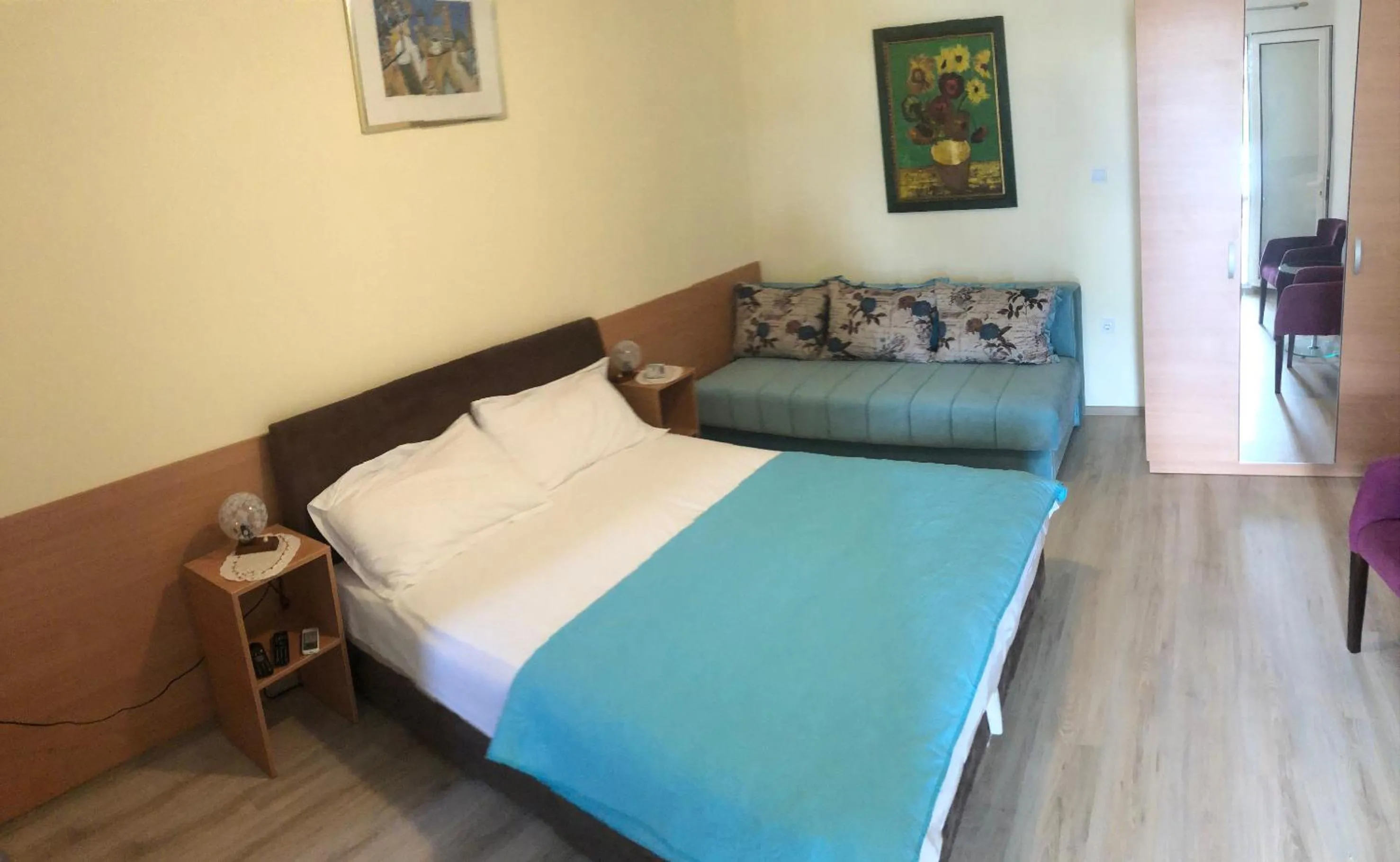 Bed in Apartments Sveti Stefan MNE