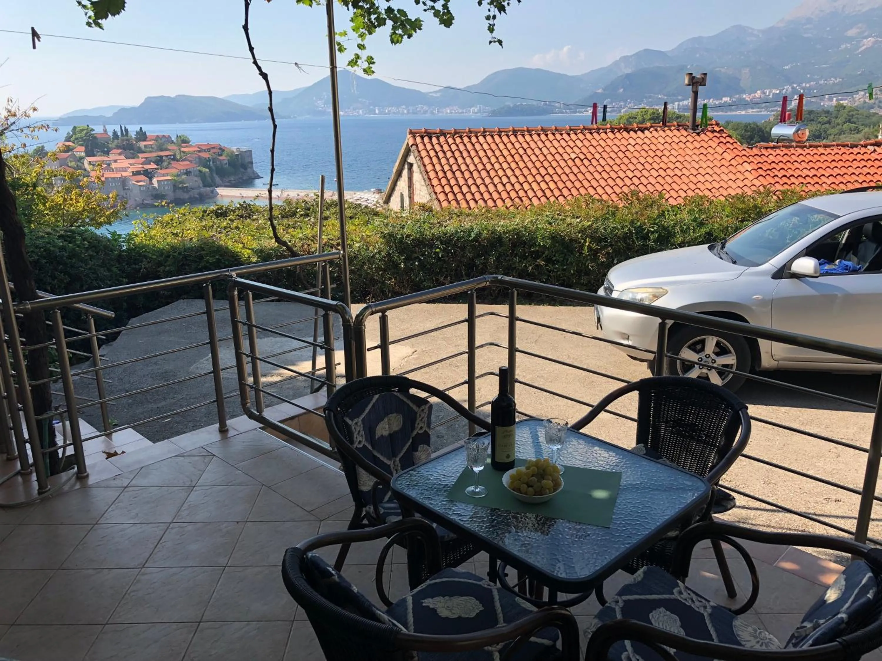 Sea view in Apartments Sveti Stefan MNE