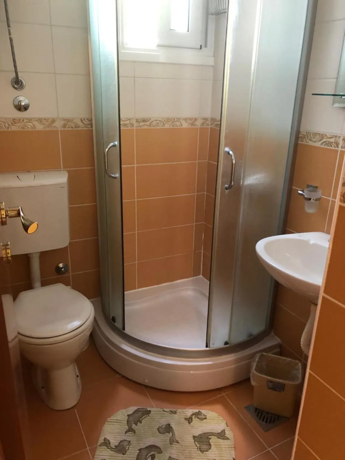 Bathroom in Apartments Sveti Stefan MNE
