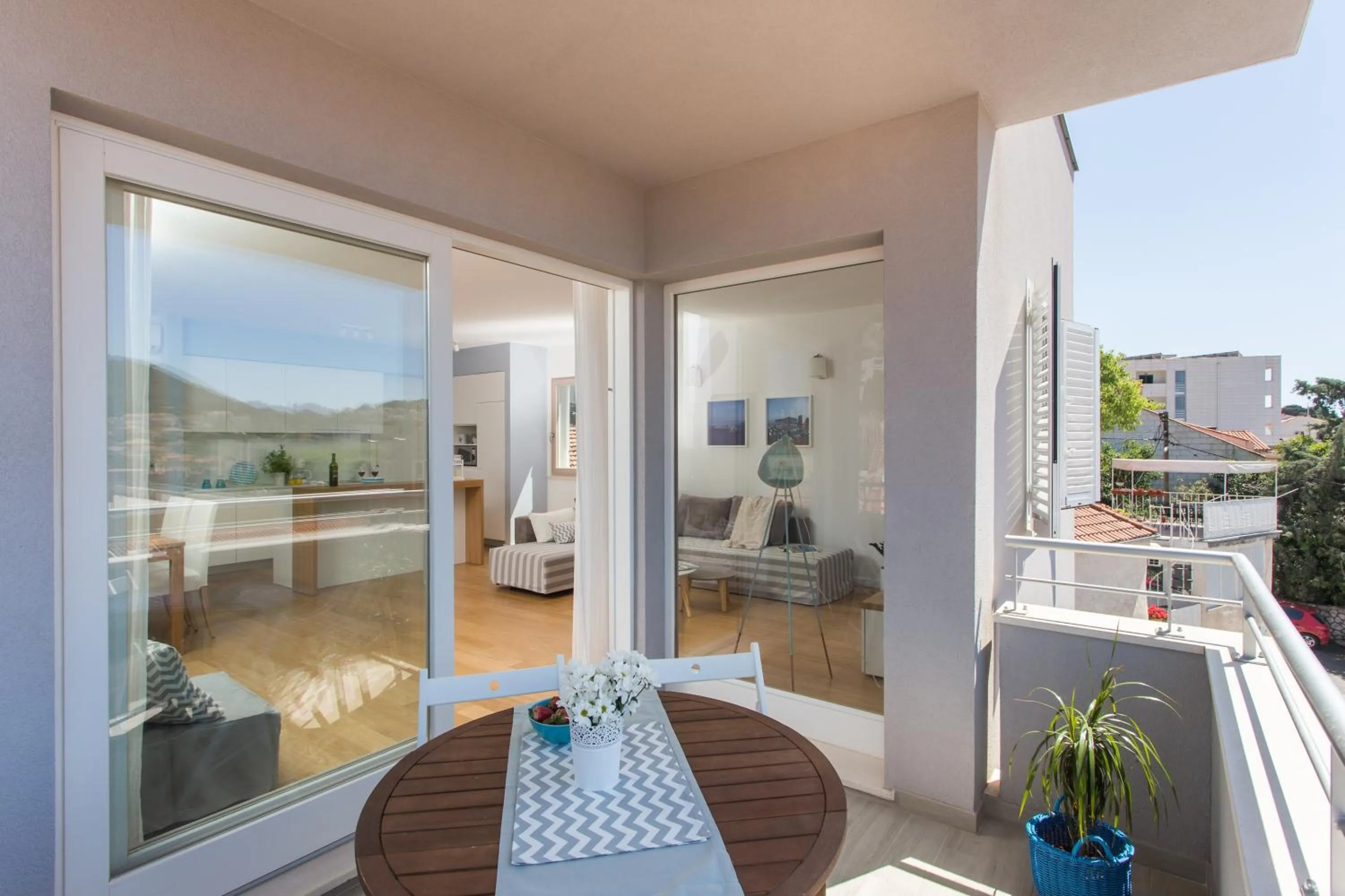 Balcony/Terrace in Apartments Villa Karmen