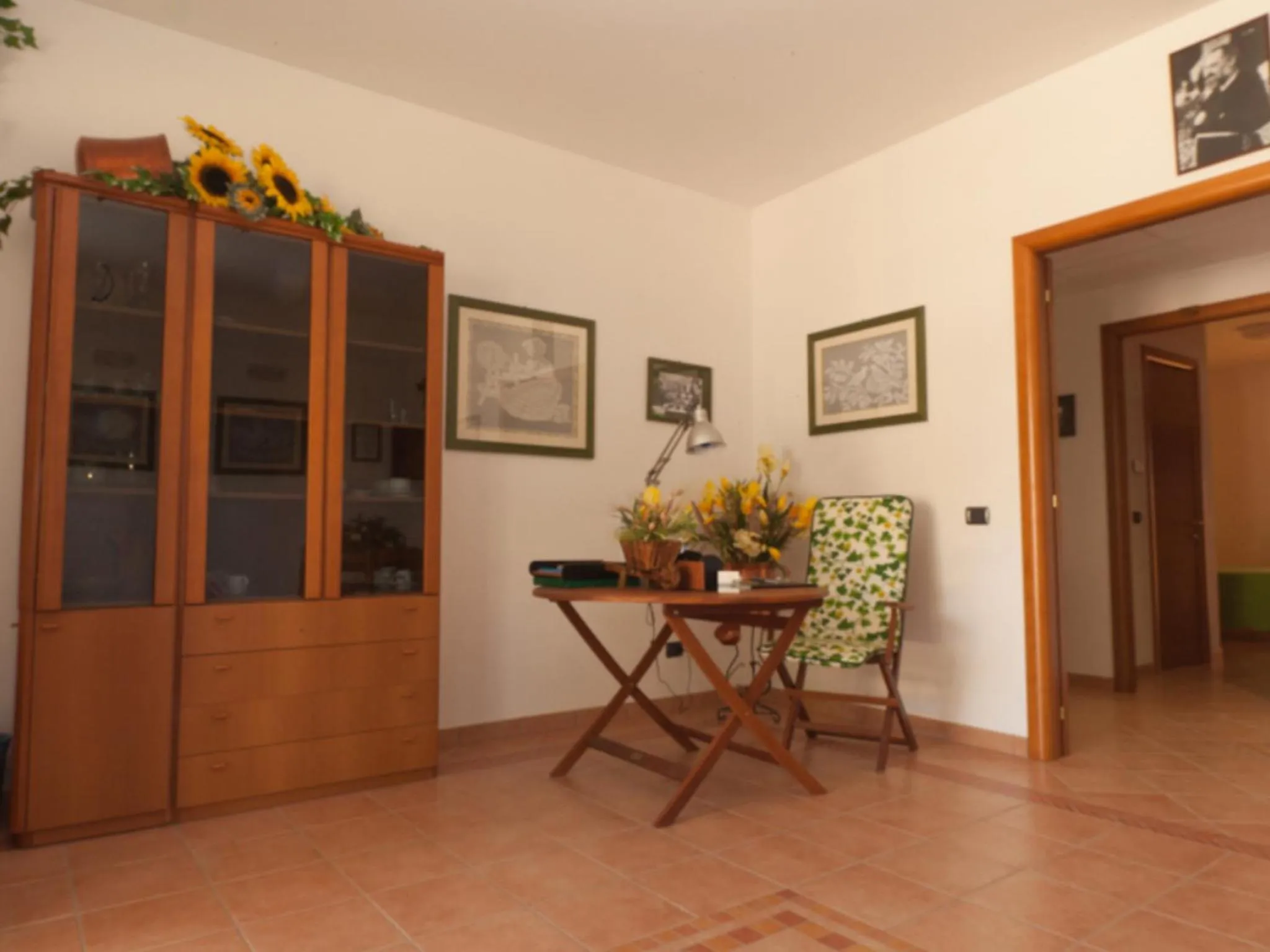 Communal lounge/ TV room in B&B La Collina