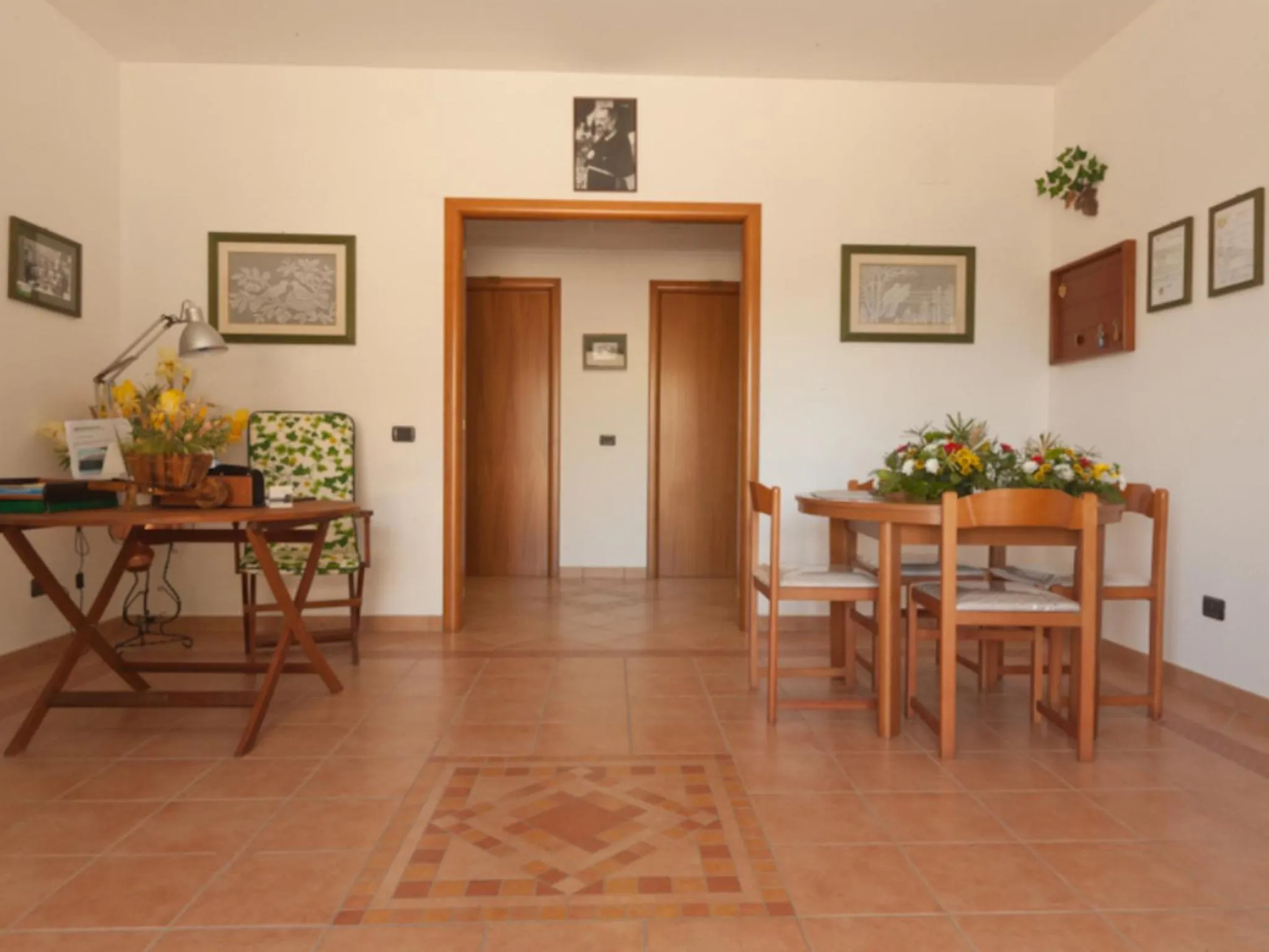 Communal lounge/ TV room in B&B La Collina