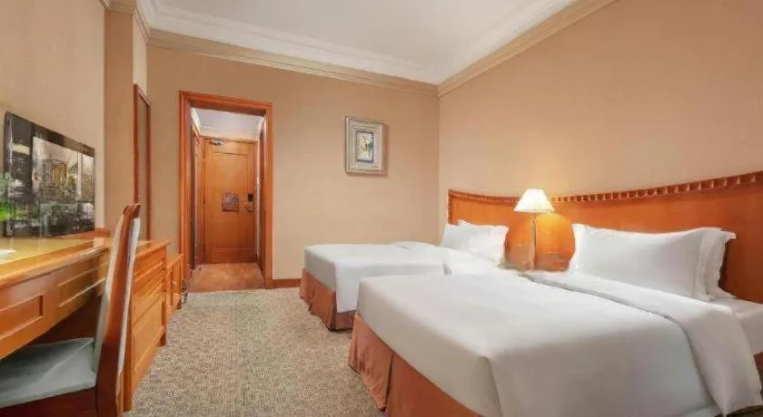 Bed in Haihua Hotel Hangzhou