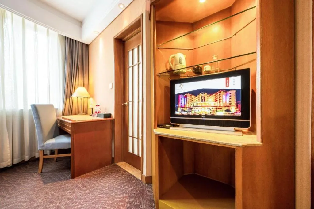 Bed in Haihua Hotel Hangzhou