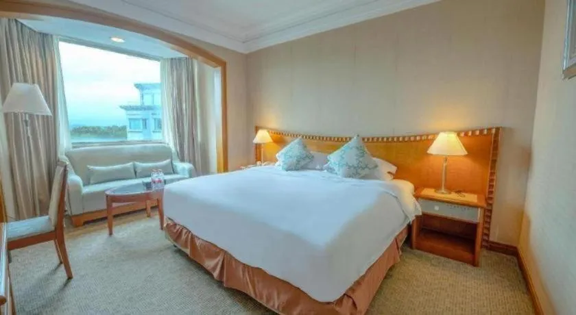 Bed in Haihua Hotel Hangzhou