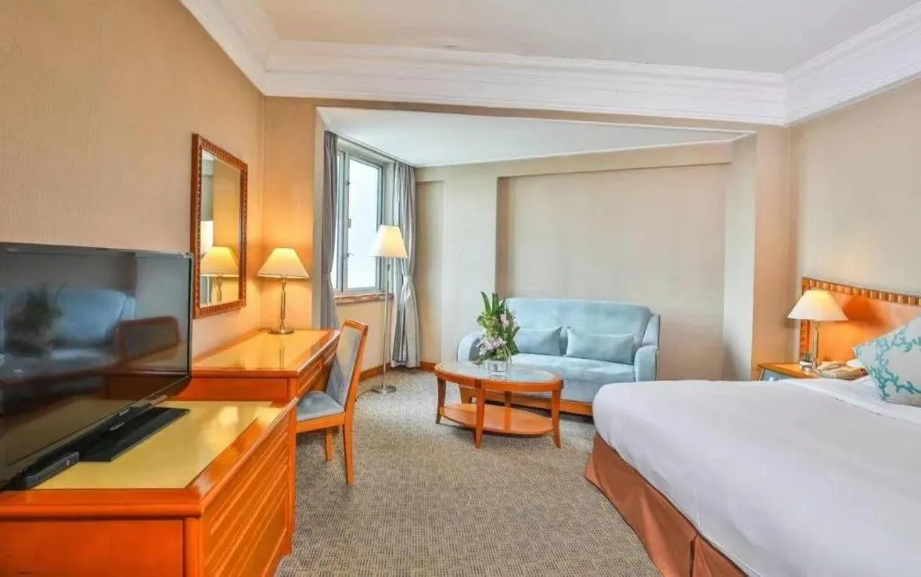 Bed in Haihua Hotel Hangzhou