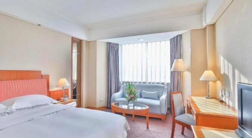 Bed in Haihua Hotel Hangzhou