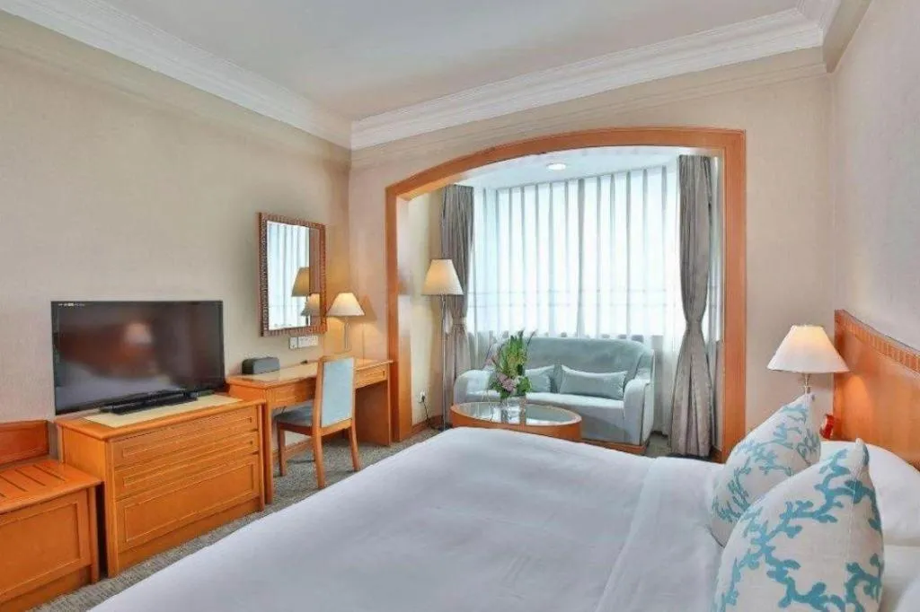 Bed in Haihua Hotel Hangzhou