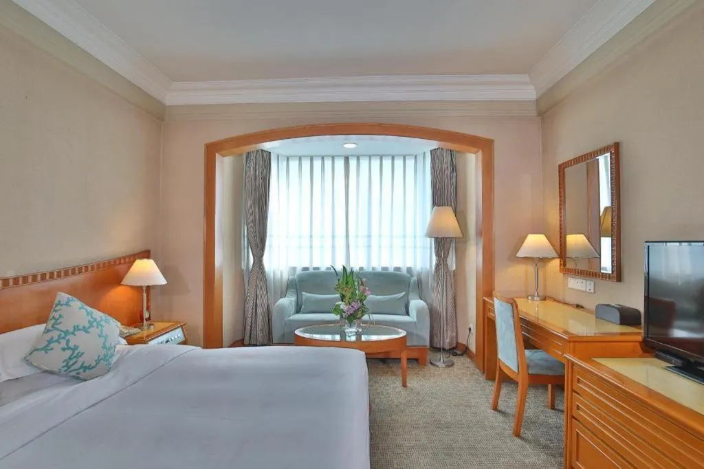 Bed in Haihua Hotel Hangzhou