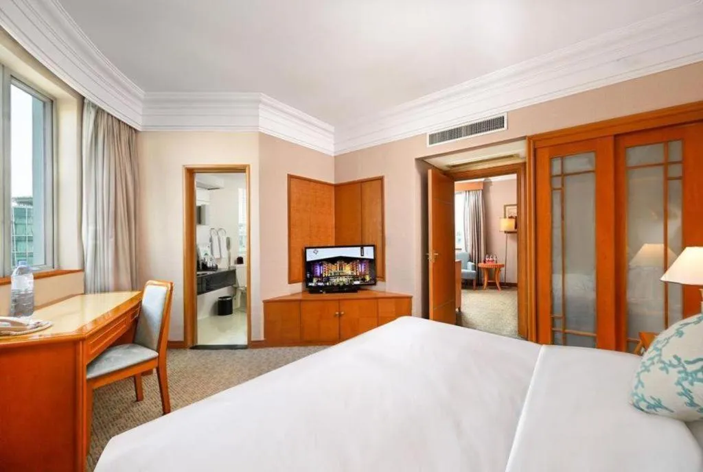 Bed in Haihua Hotel Hangzhou