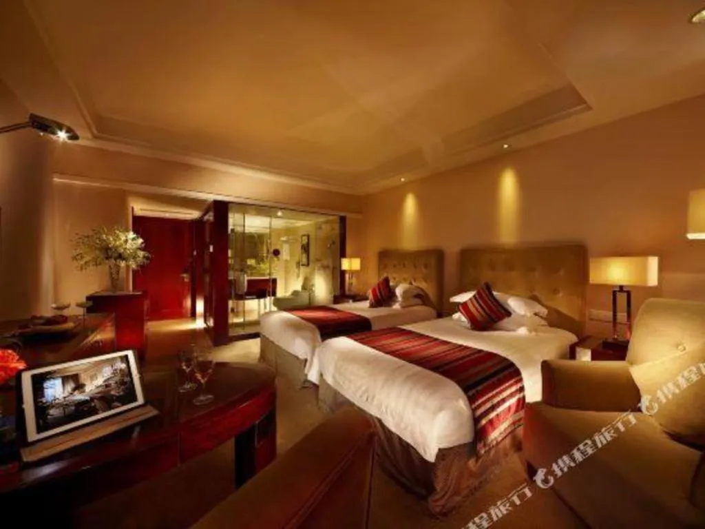 Bed in Maison New Century Hotel Ningbo