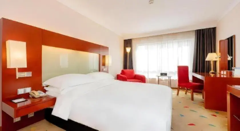Bed in Grand Skylight Hotel Royal, Beijing Bed in Grand Skylight Hotel Royal, Beijing