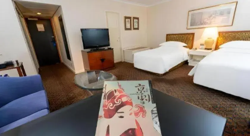 Bed in Grand Skylight Hotel Royal, Beijing Bed in Grand Skylight Hotel Royal, Beijing