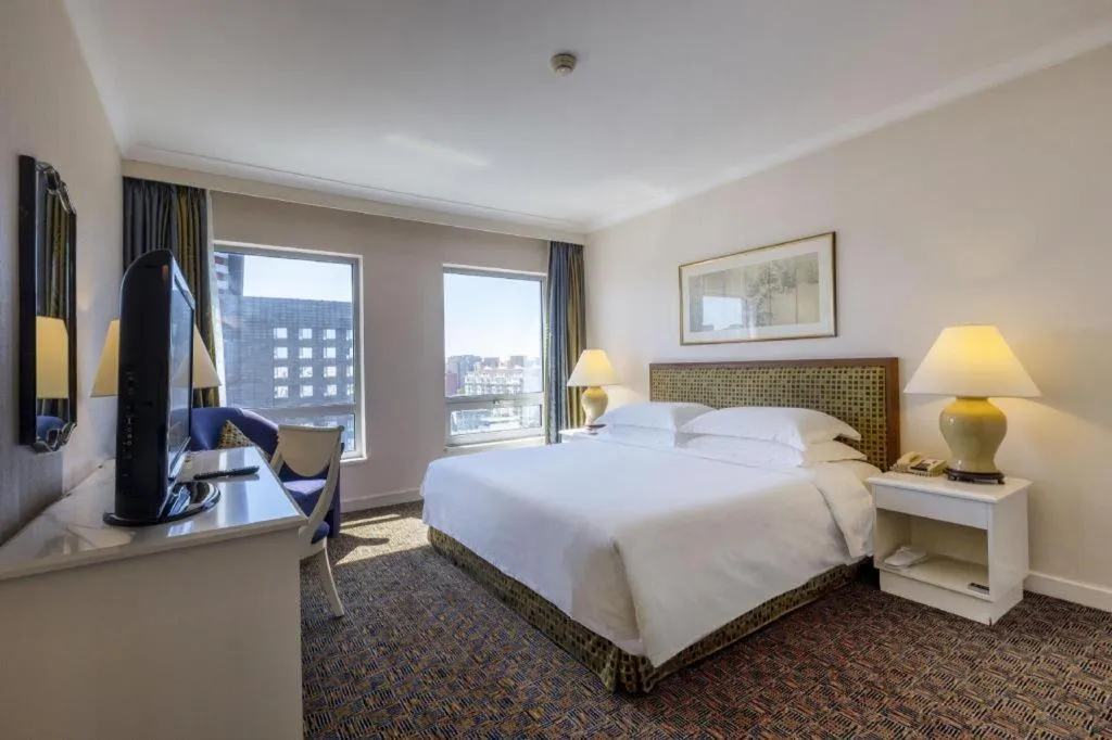 Bed in Grand Skylight Hotel Royal, Beijing