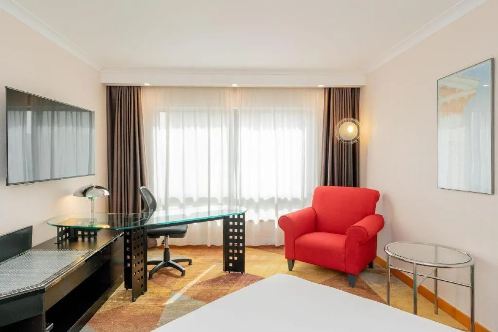 Bed in Grand Skylight Hotel Royal, Beijing